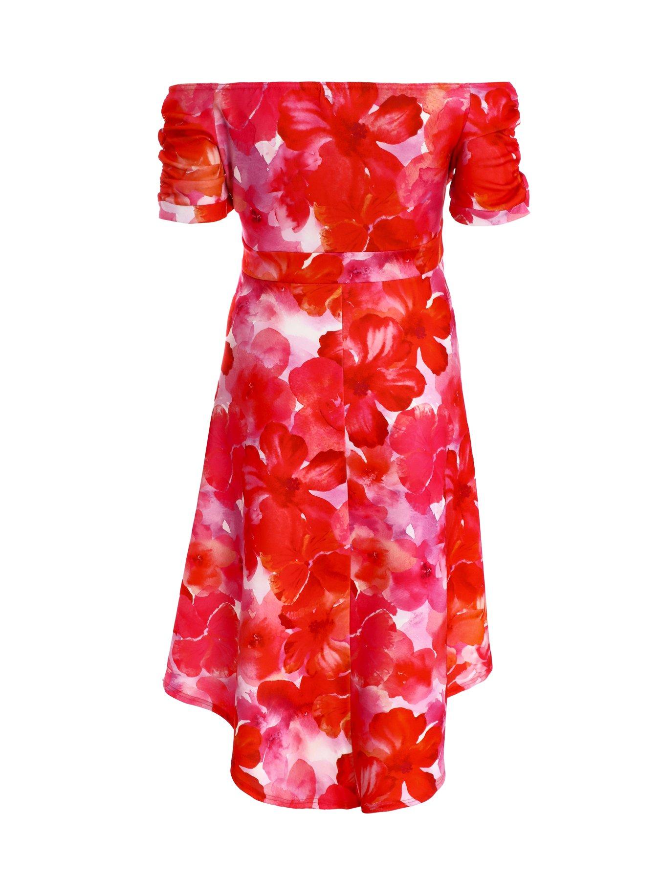 quiz-curve-red-floral-bardot-dip-hem-midi-dressdetail