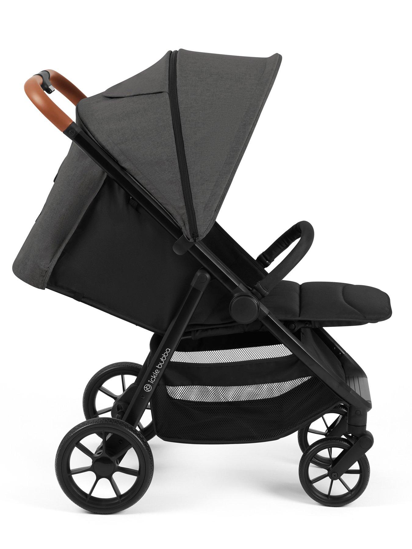 ickle-bubba-stomp-stride-max-stroller-charcoal-greoutfit