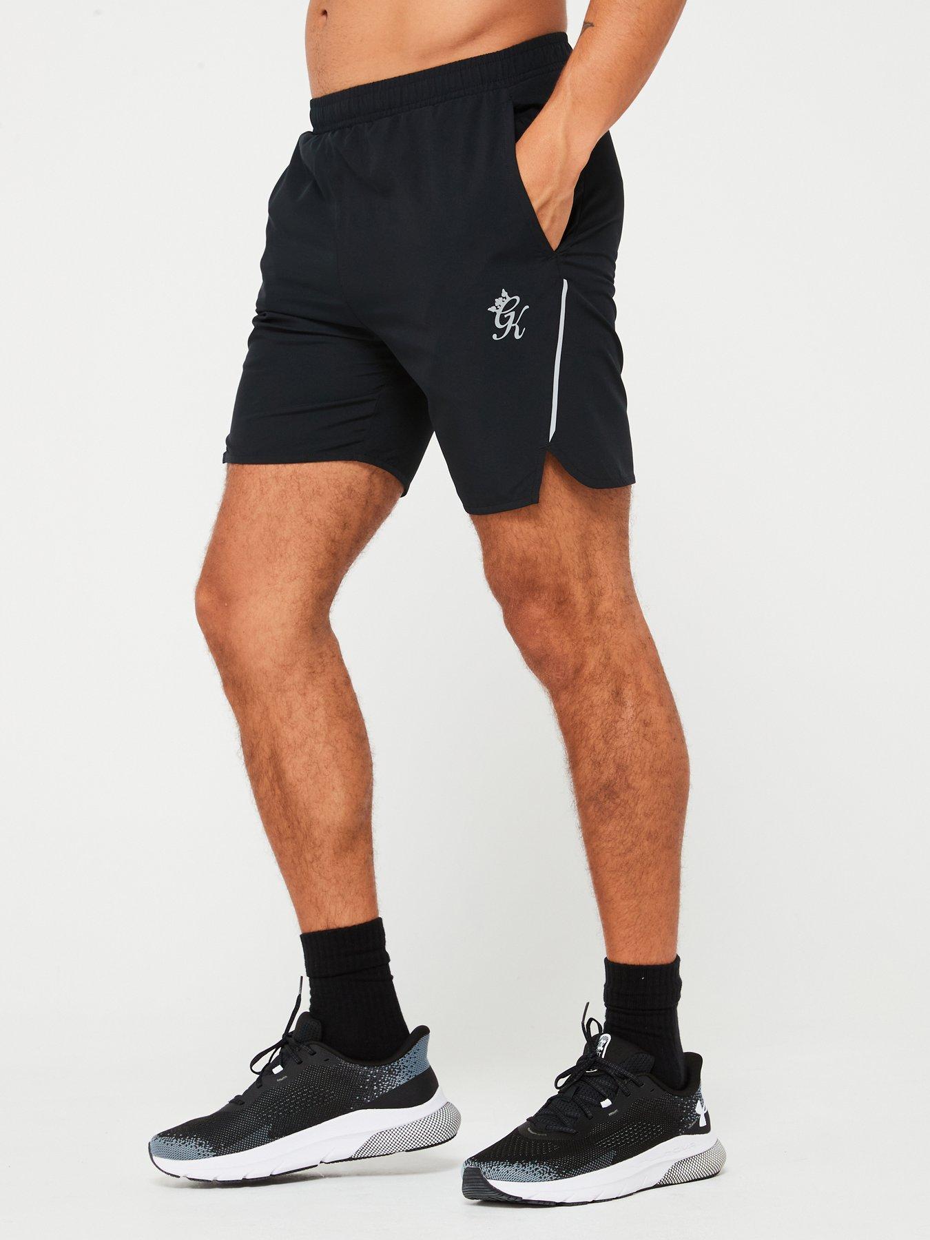 gym-king-mens-flex-short-blacksilver