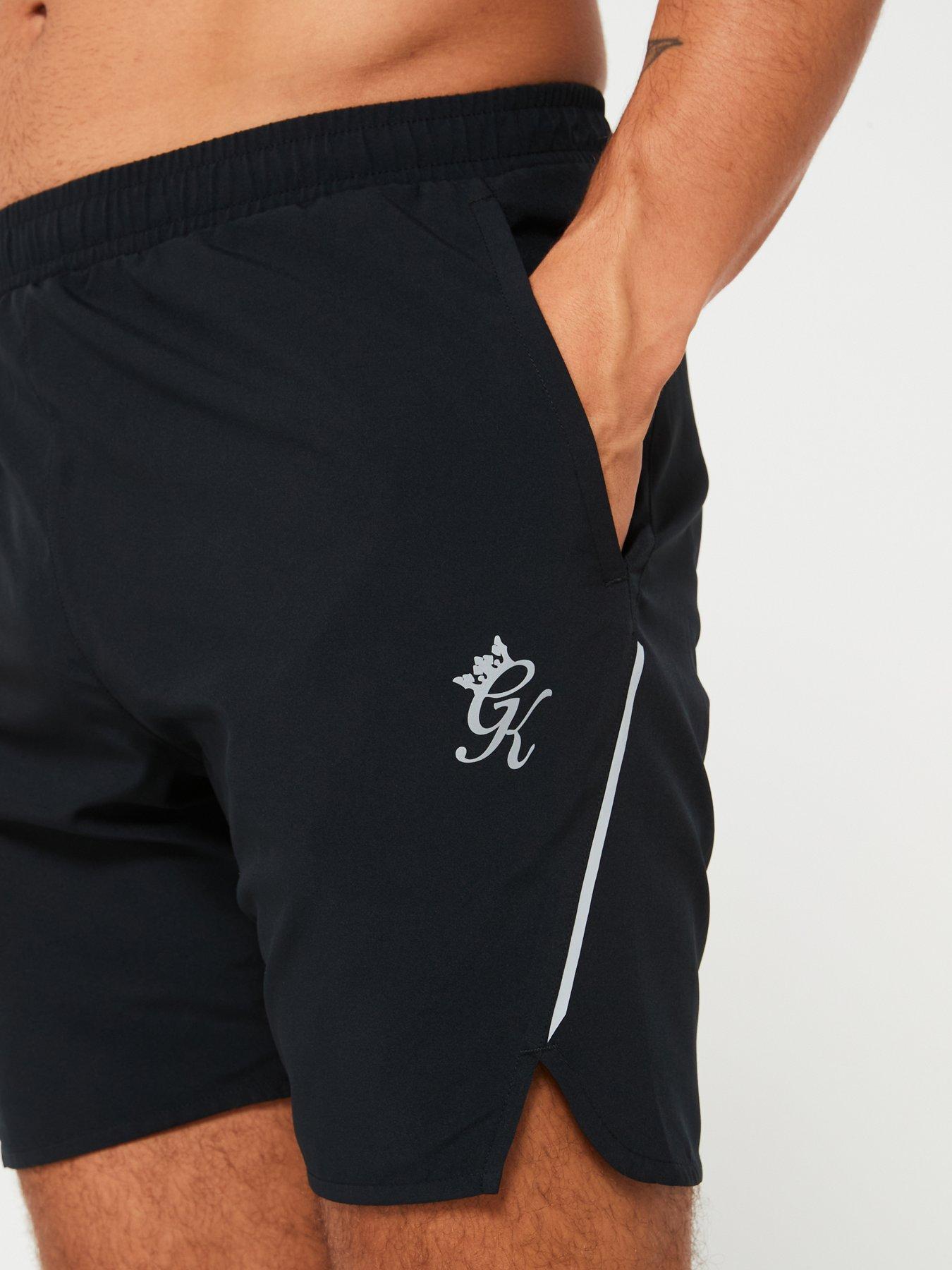 gym-king-mens-flex-short-blacksilveroutfit