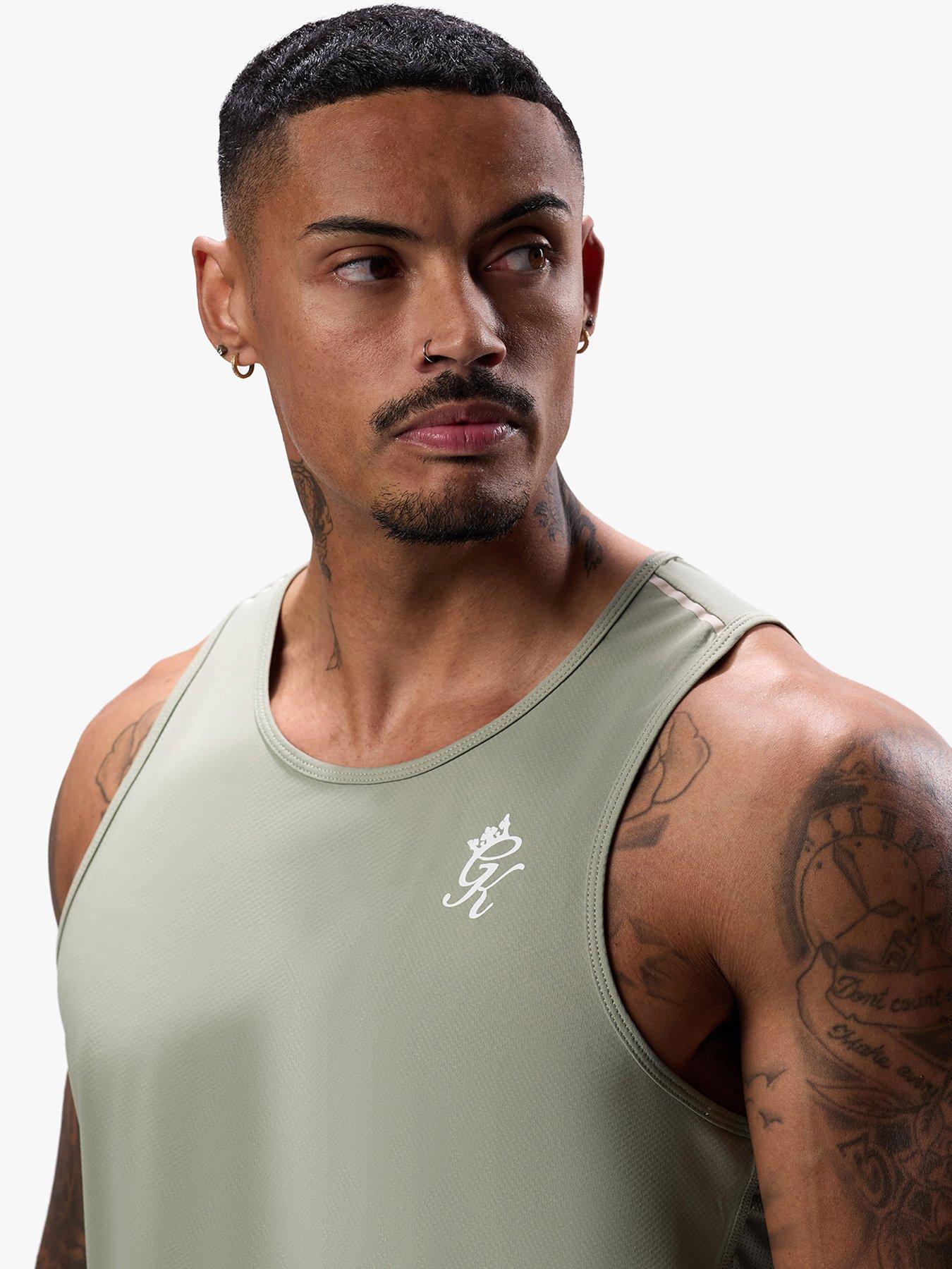 gym-king-mens-flex-vest-soft-khakidetail