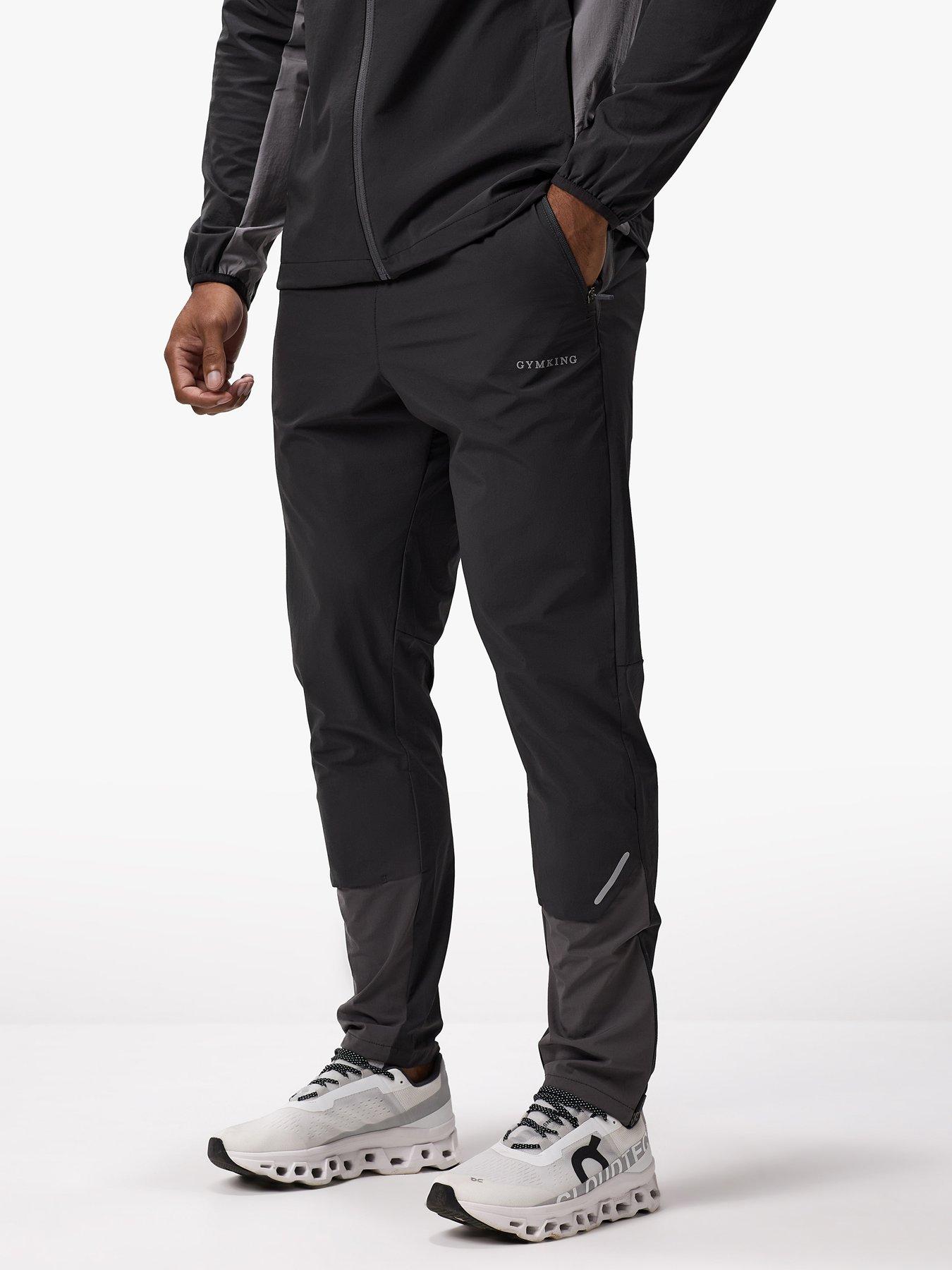 gym-king-mens-advance-tracksuit-bottoms-blackfossil-grey