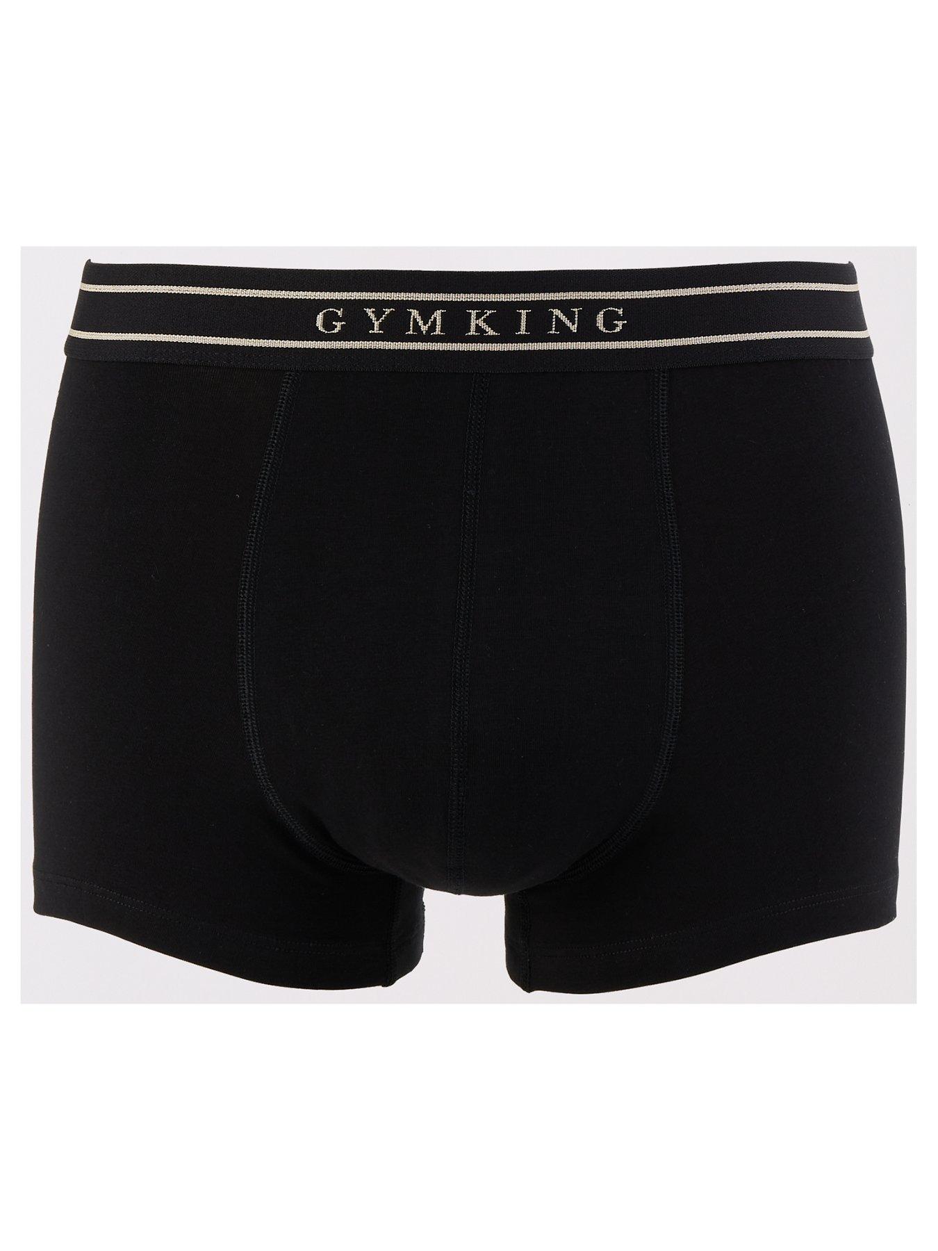 gym-king-mens-lounge-trunks-blackgoldstillFront