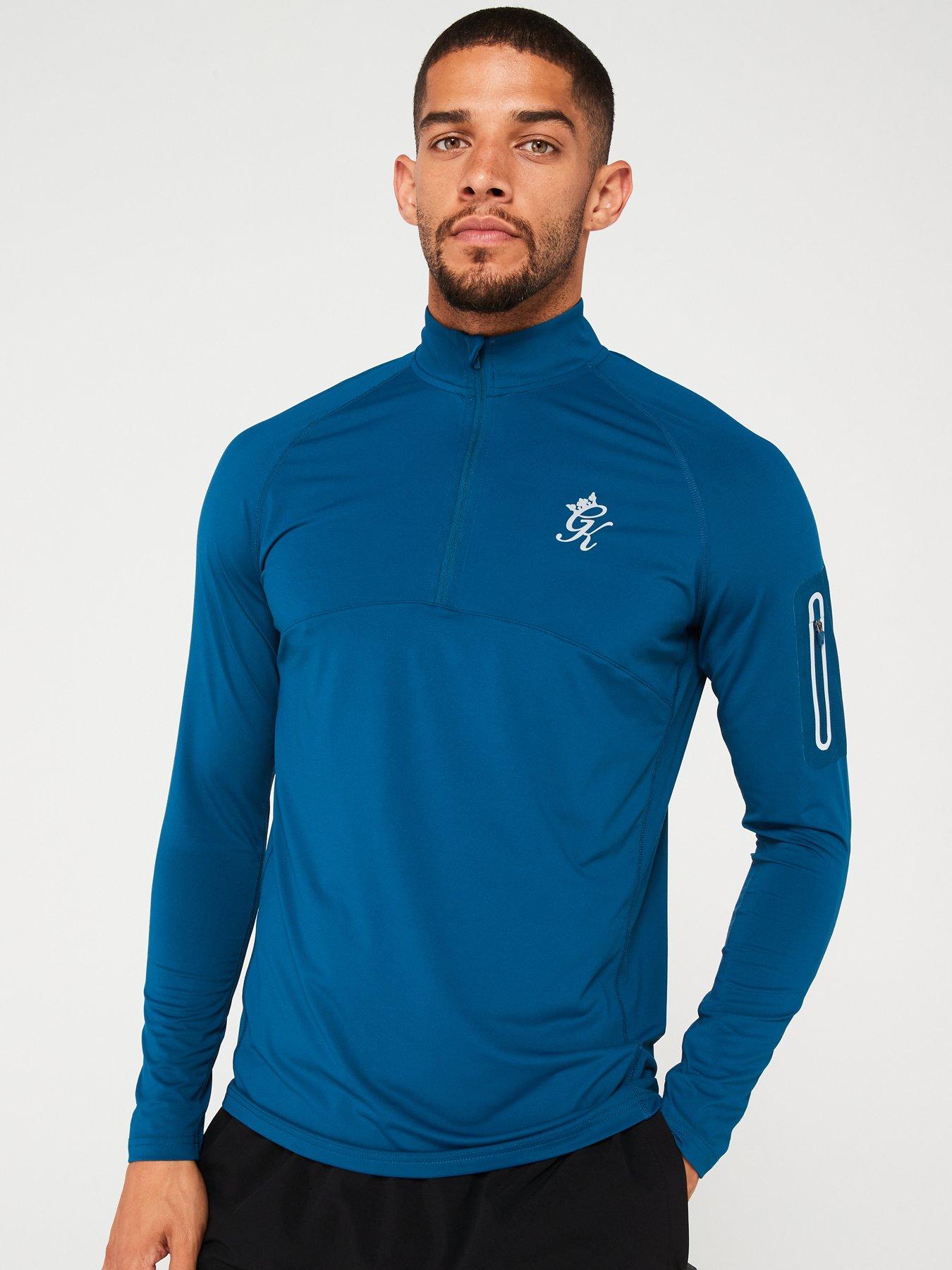 gym-king-mens-flex-14-zip-funnel-teal