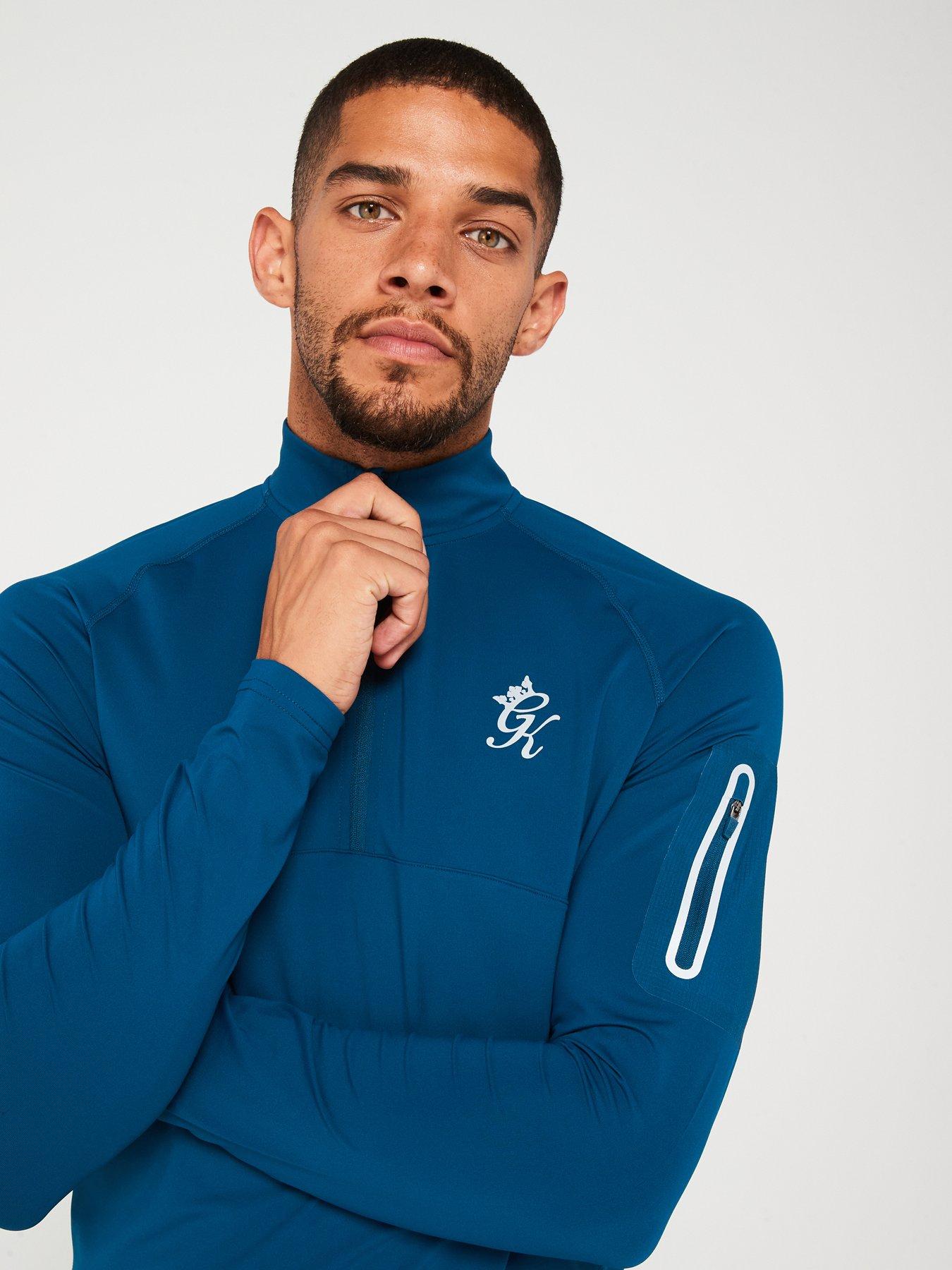 gym-king-mens-flex-14-zip-funnel-tealoutfit