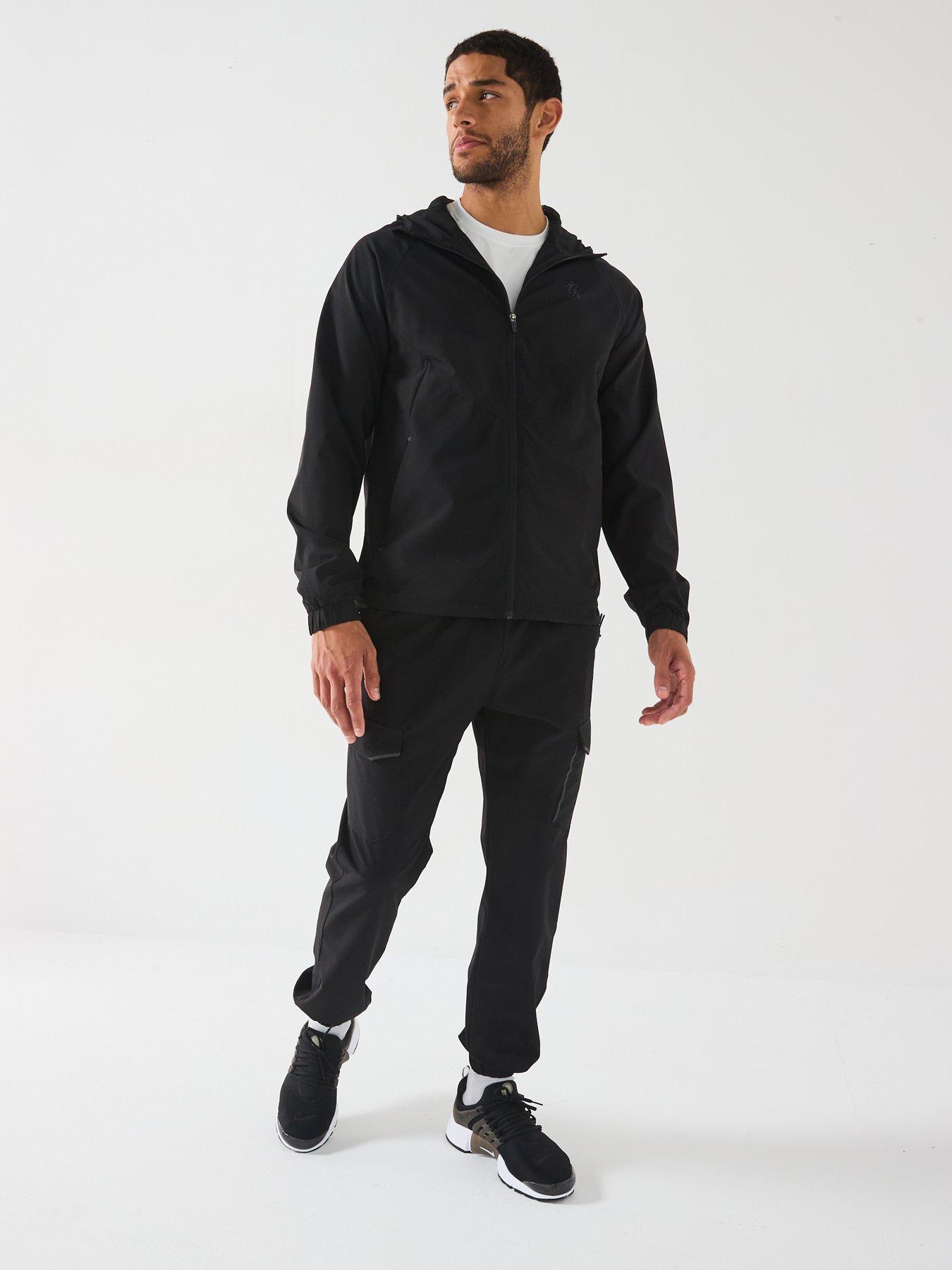 gym-king-mens-elite-ripstop-tracksuit-top-blackdetail