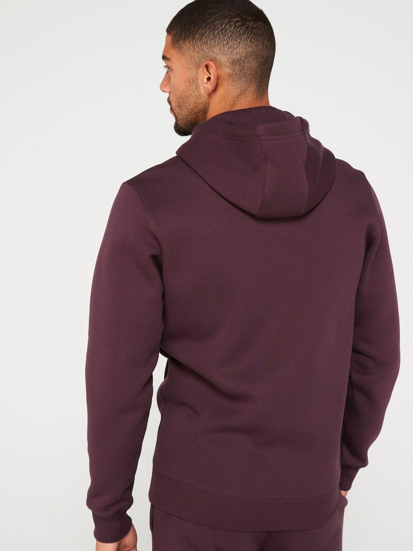 gym-king-mens-fundamental-fleece-hoodie-purplestillFront