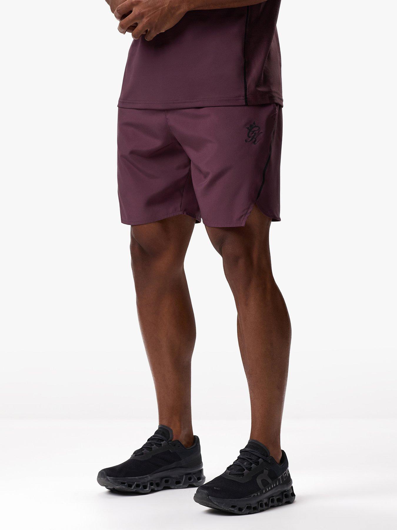 undefined Mens Flex Short - Deep Plum
