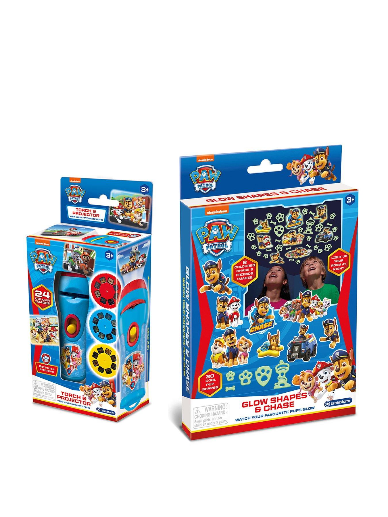 undefined PAW Patrol Torch & Projector and Glow Shapes and Chase Pack