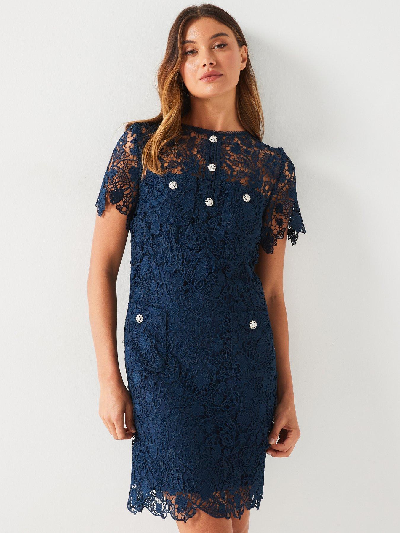 v-by-very-guipure-lace-mini-shift-dress-navy