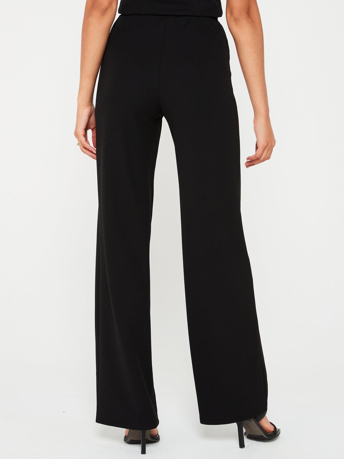 v-by-very-wide-leg-trouser-co-ord-blackstillFront