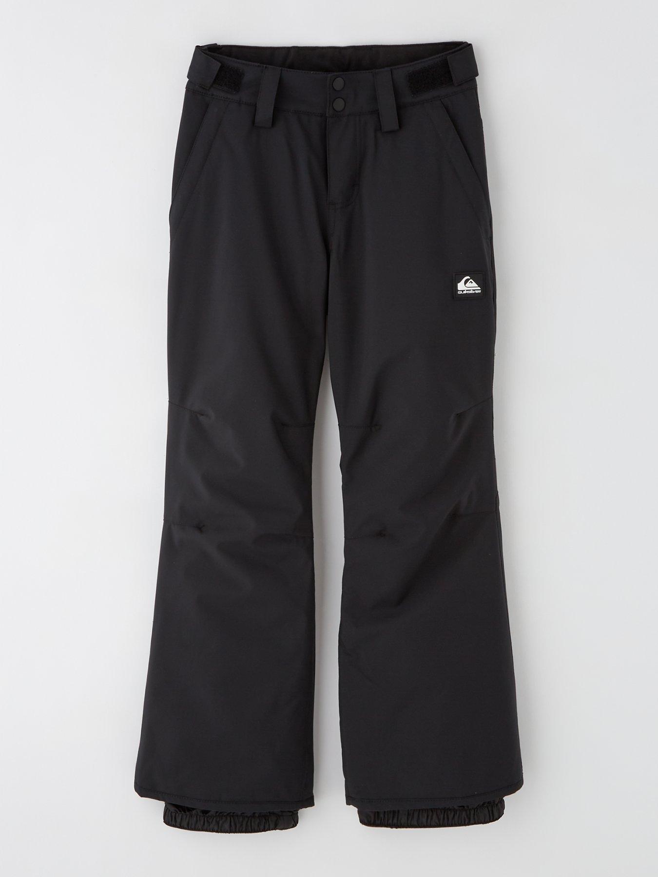 Quiksilver Boys' Estate Ski Pants - Black