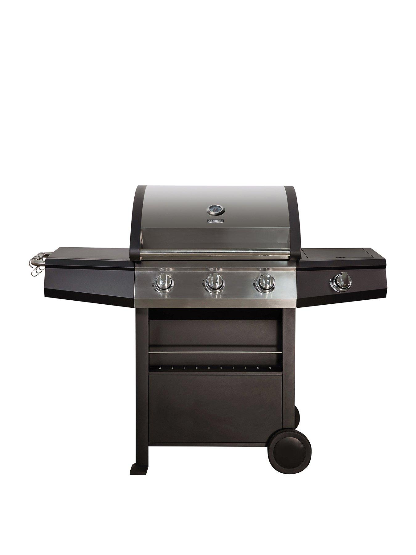 zanussi-zanussi-zgbbq3b01-c-3-burner-gas-bbq-with-side-burner-and-cover-in-black-and-stainless-steel