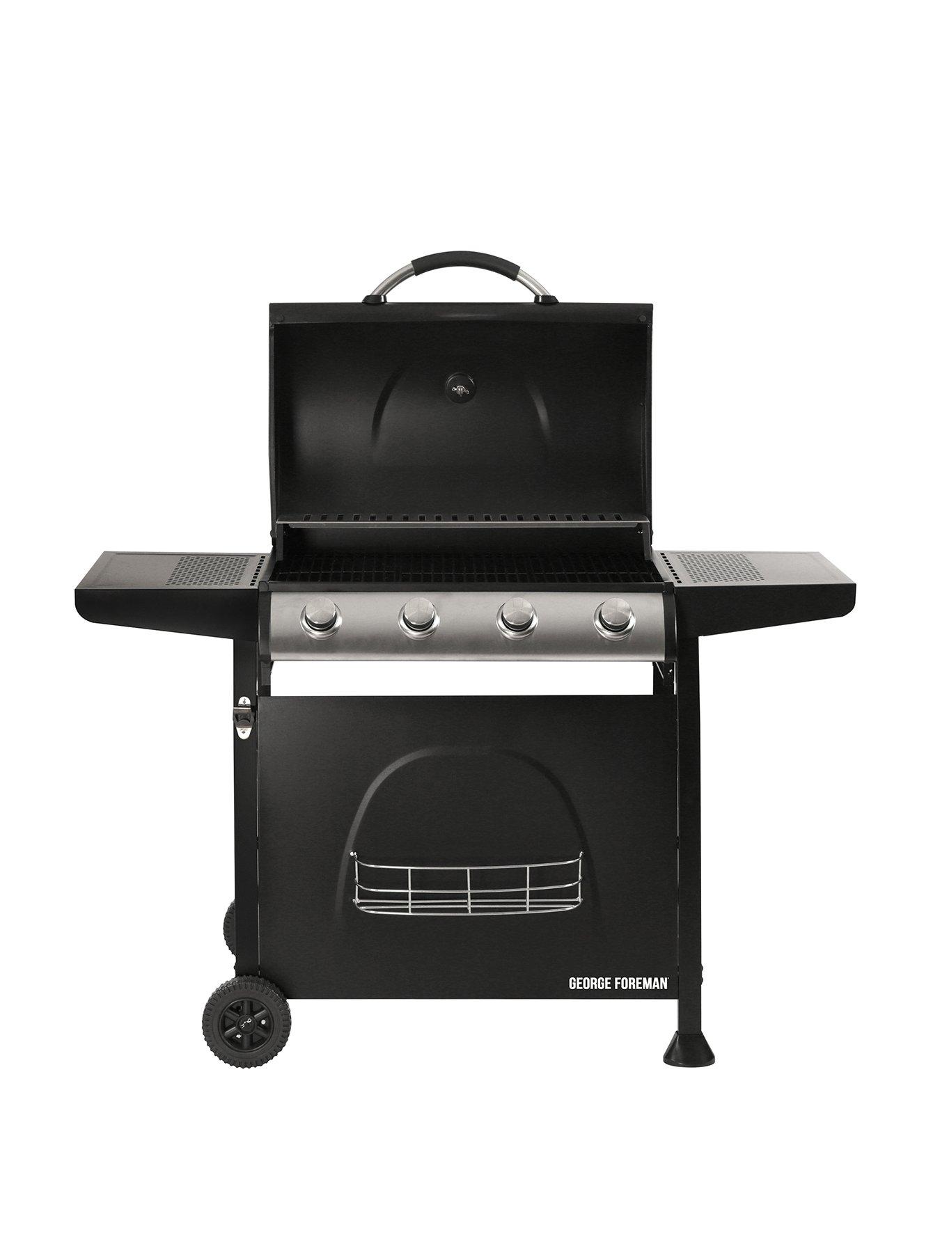 george-foreman-4-burner-gas-bbq-black