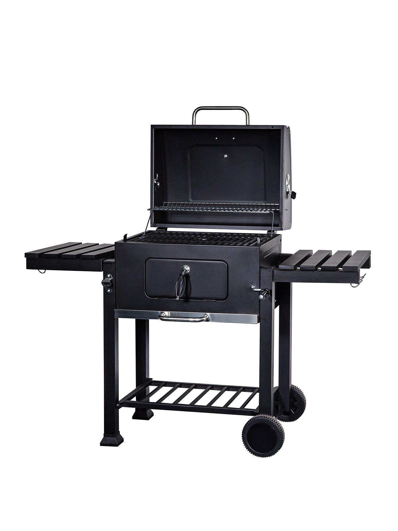 Image 2 of 6 of George Foreman XL Charcoal BBQ - Black