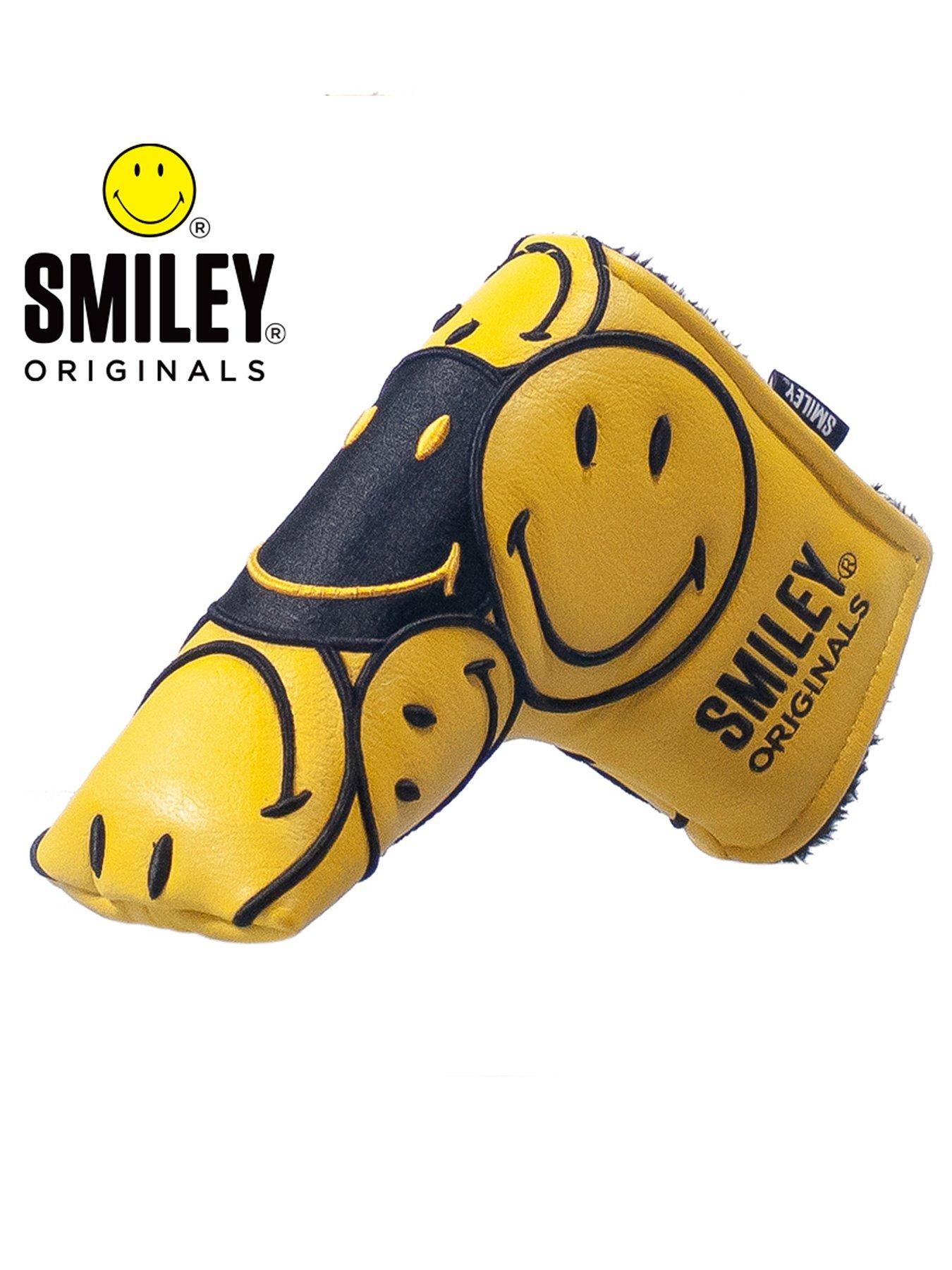 smiley-smiley-original-stacked-blade-putter-cover-yellowblackback