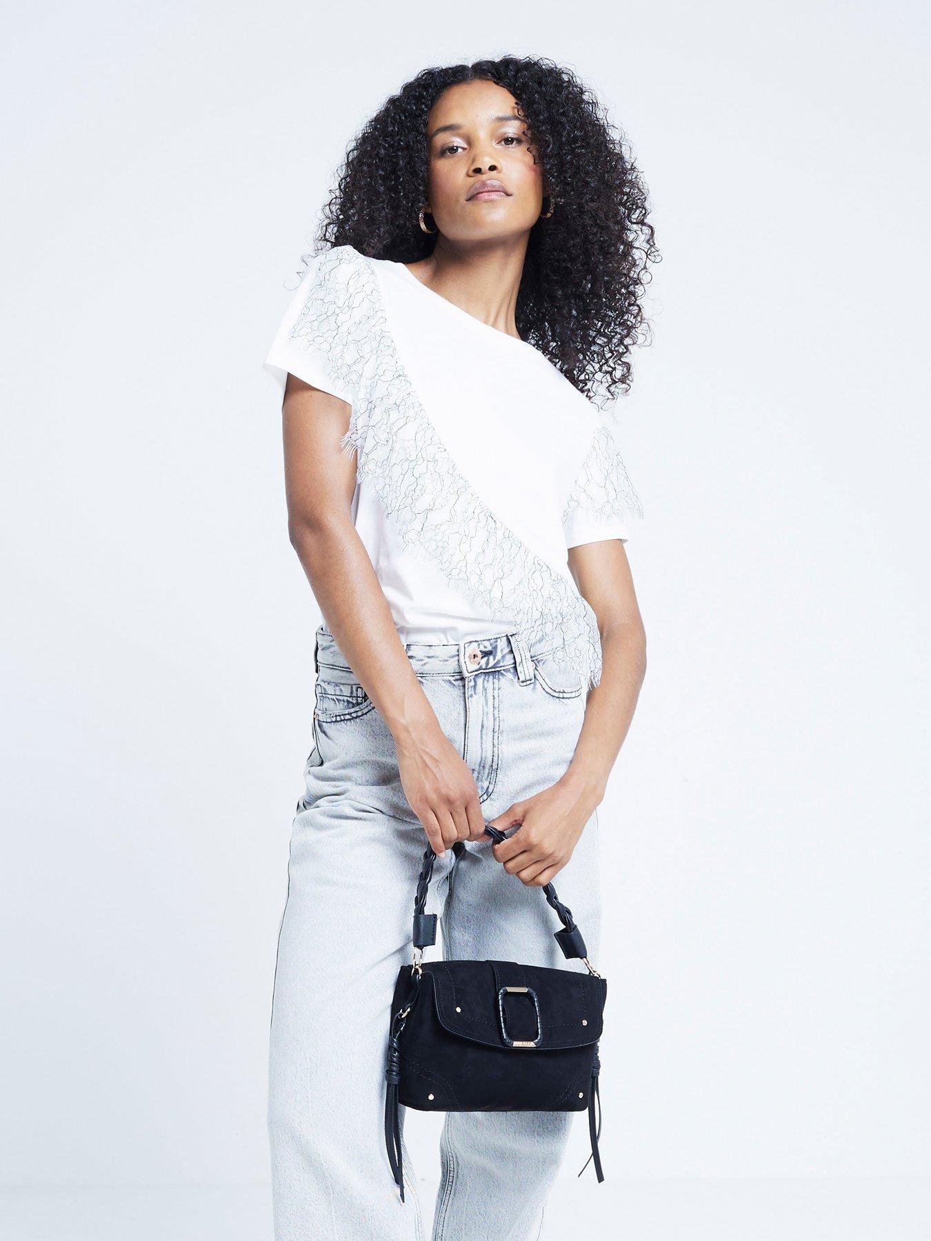 river-island-lace-frill-hybrid-t-shirt-whiteoutfit