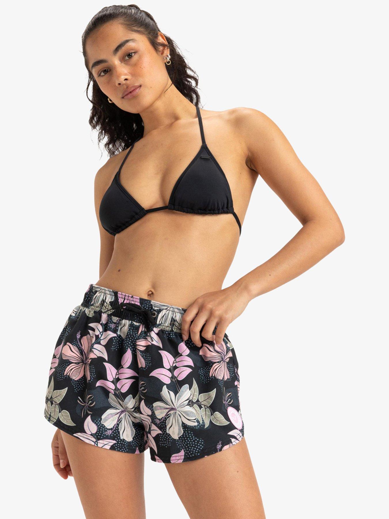 roxy-womens-no-bad-waves-board-short-black-print