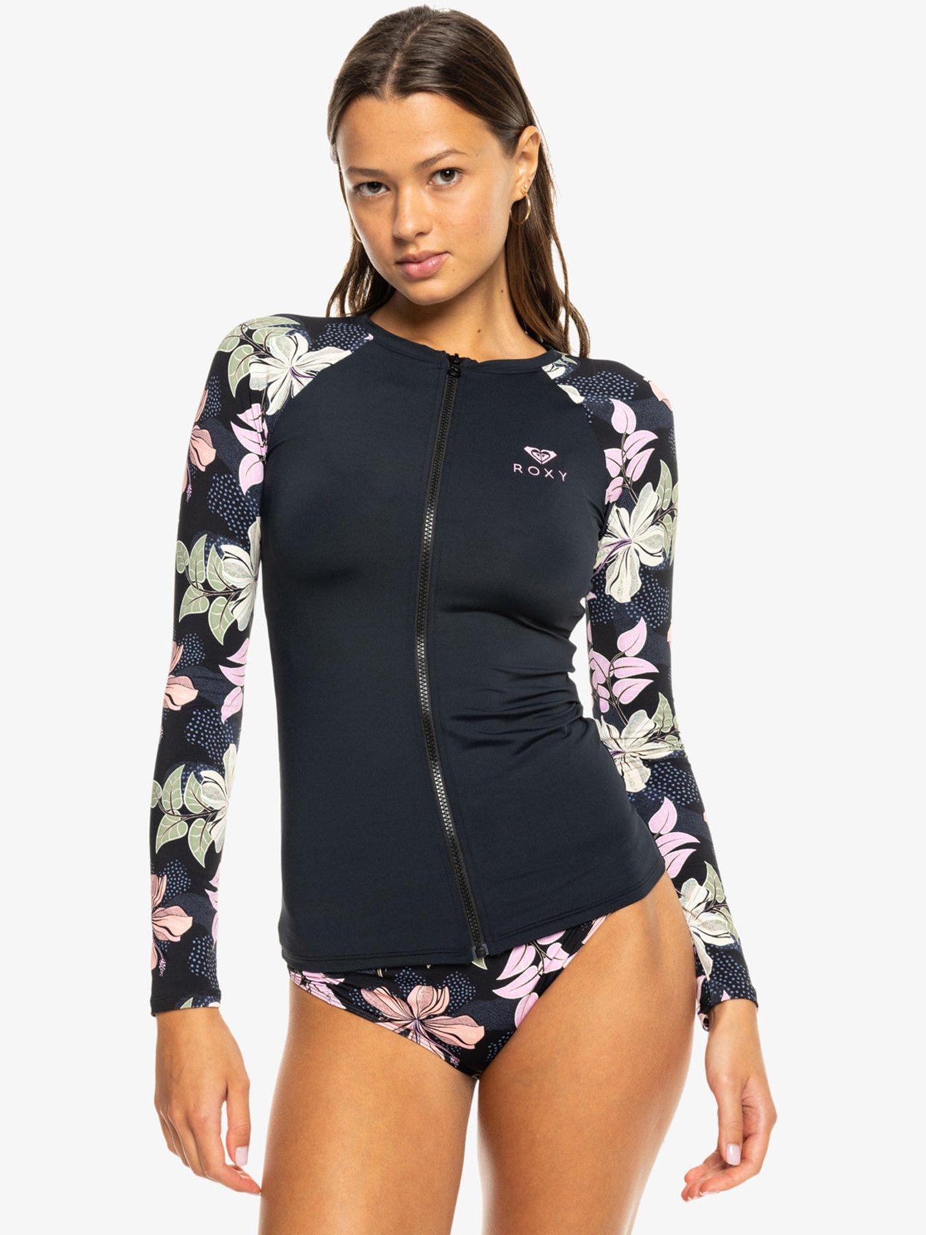 roxy-womens-sunny-floral-long-sleeve-zip-lycra-rash-vest-black-printfront