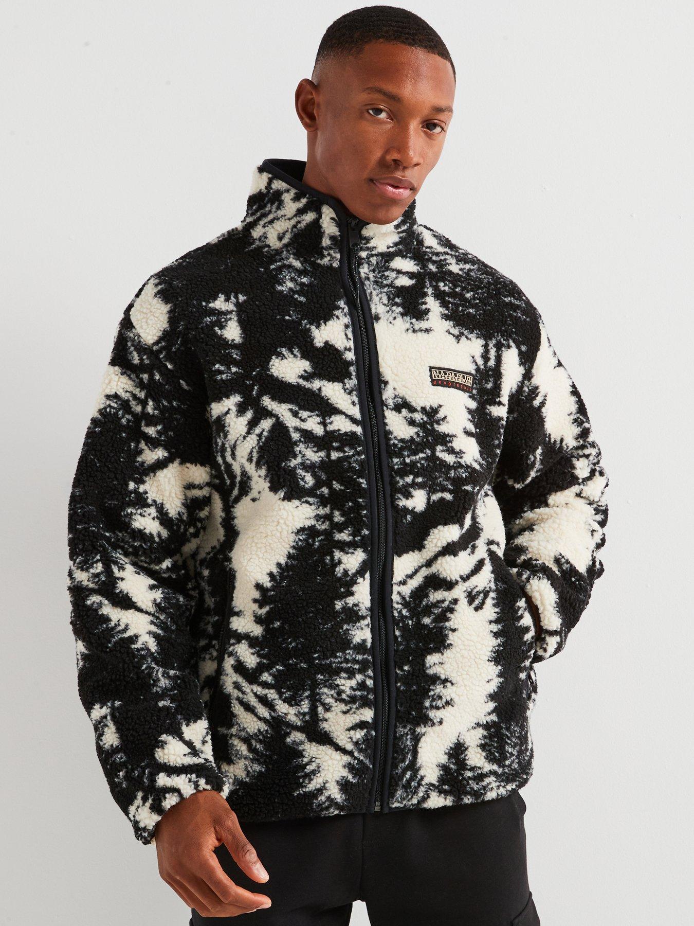 napapijri-mens-argient-full-zip-fleece----blackcream