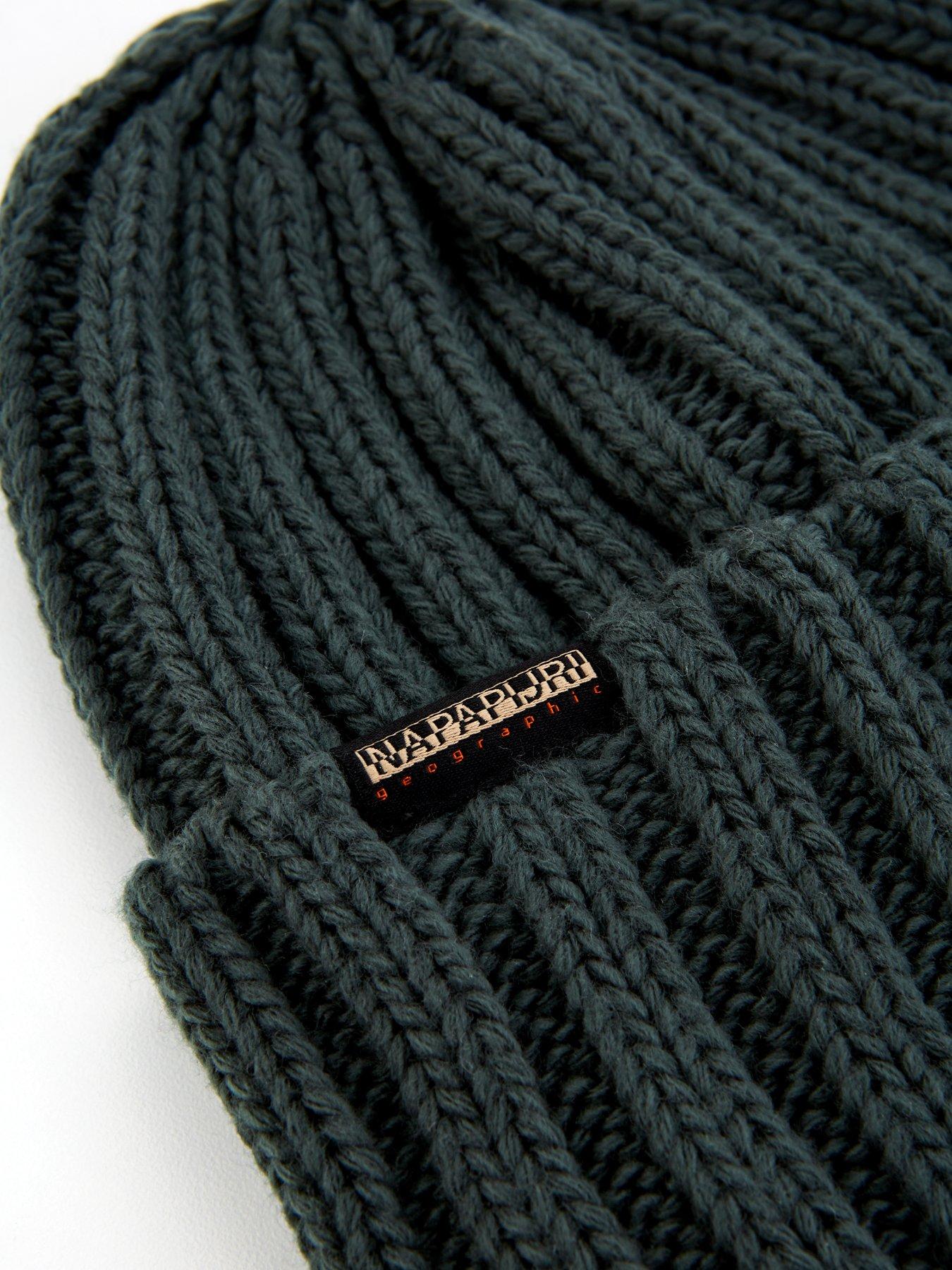 napapijri-semiury-knitted-hat-greendetail