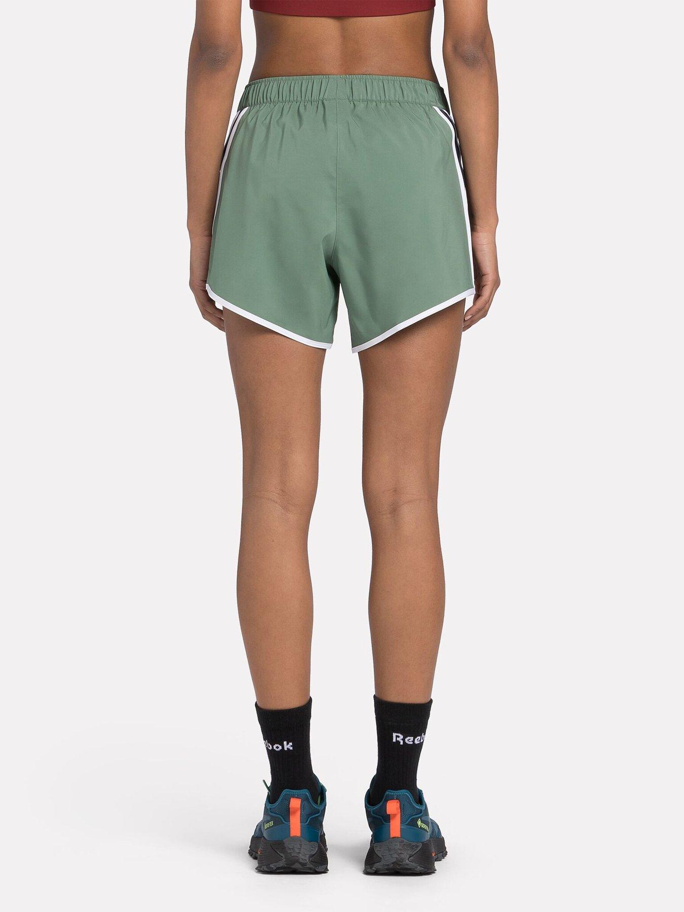 reebok-womens-training-id-train-woven-shorts-greenstillFront