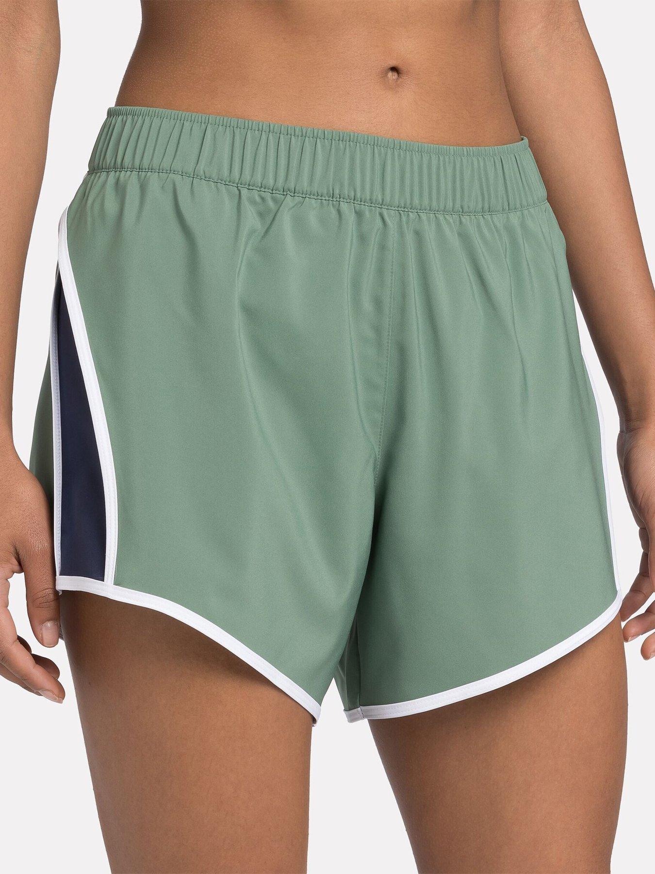 reebok-womens-training-id-train-woven-shorts-greenoutfit