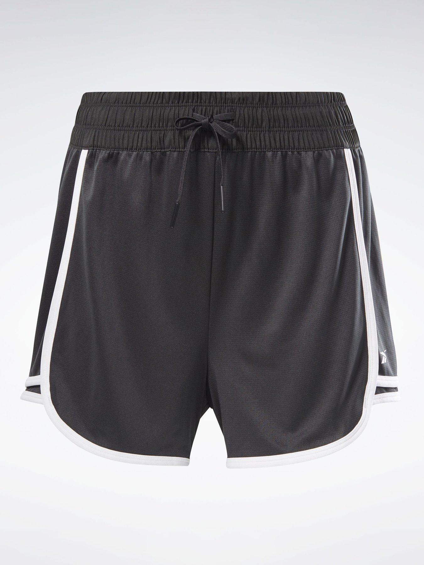 Image 5 of 5 of Reebok Womens Training Id Train Knit Shorts - Black