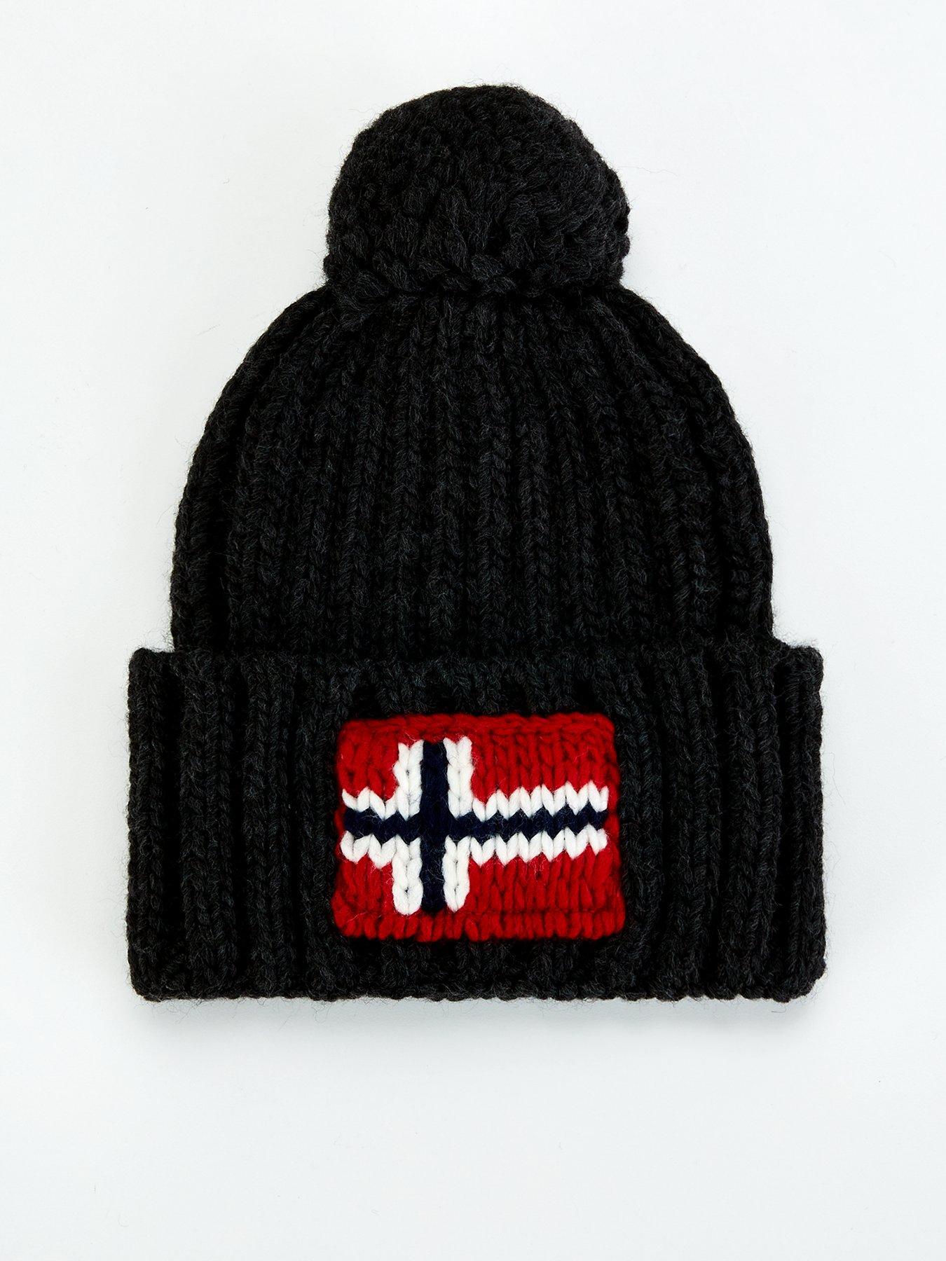 napapijri-semiury-knitted-hat-greyfront