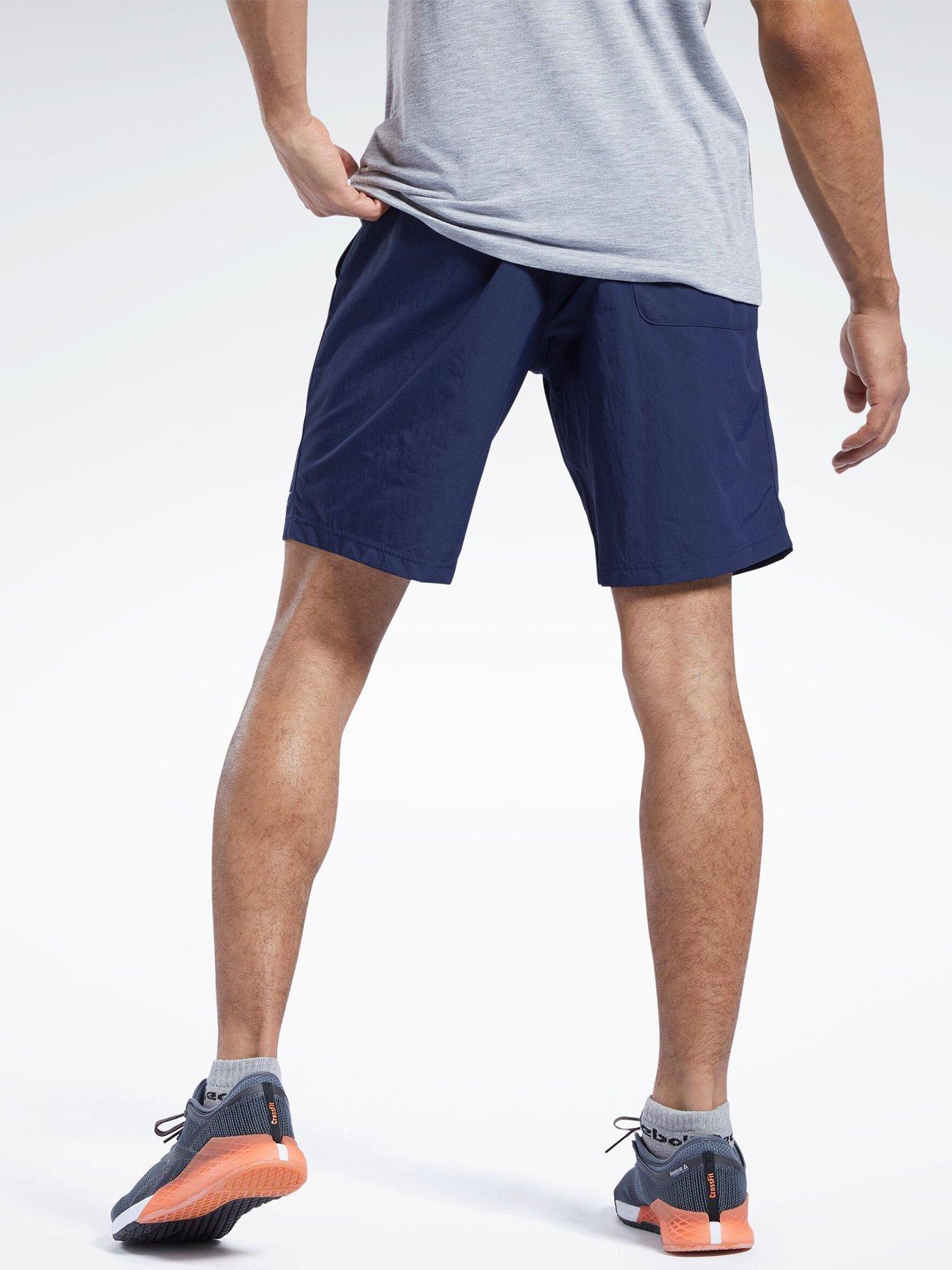 reebok-mens-training-id-train-utility-shorts-navystillFront