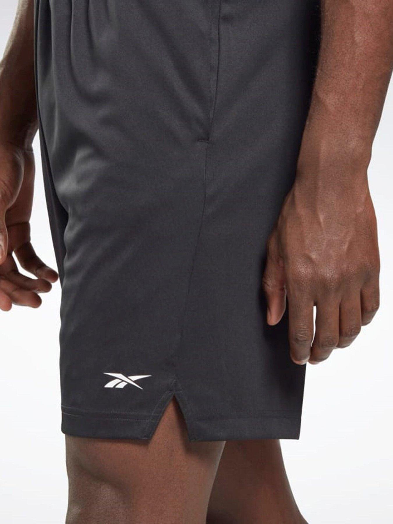 reebok-mens-training-knit-shorts-blackoutfit