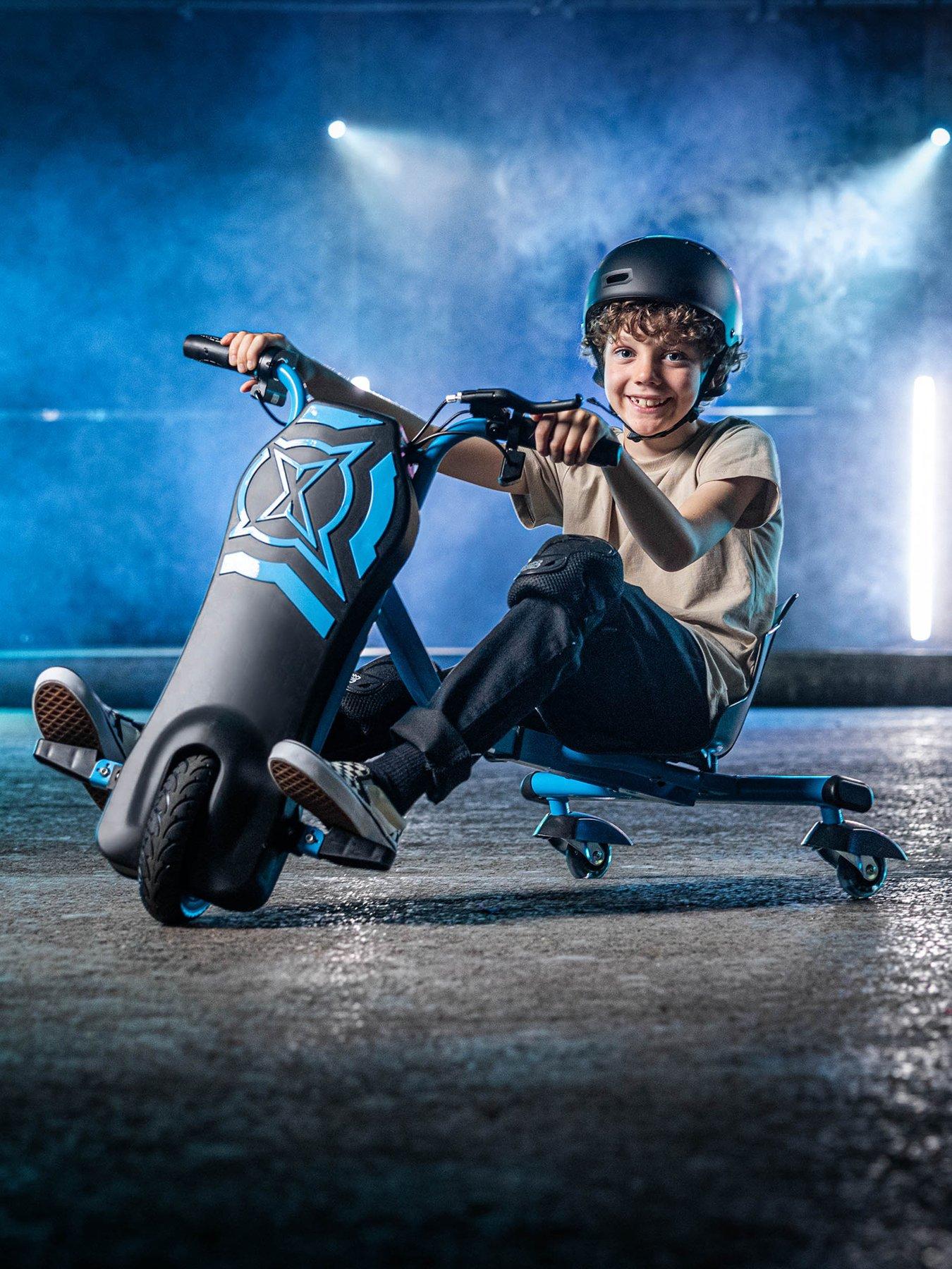 XOOTZ Xootz Cyclone 24V Electric Drift Trike - Blue