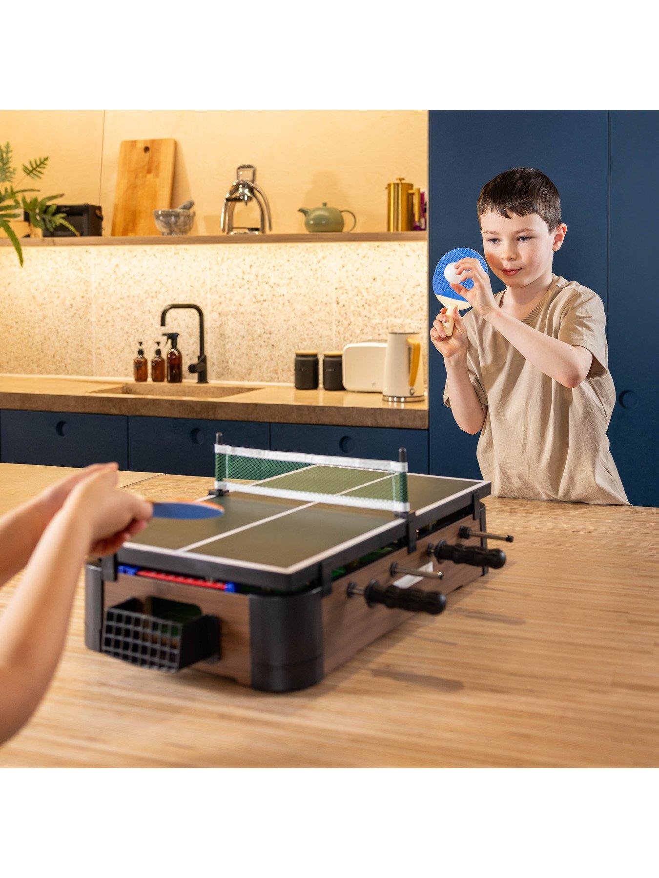 Image 4 of 7 of Powerplay 20" 3 In 1 Games Table - Dark Brown