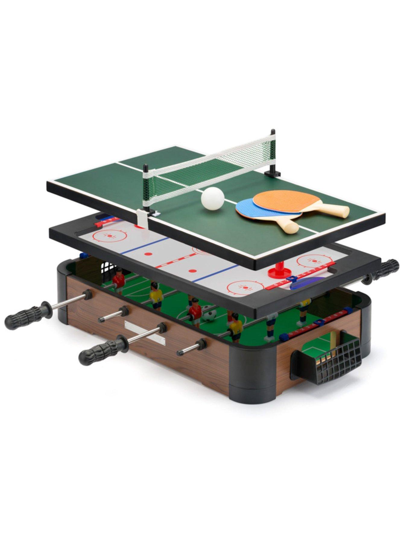 Image 5 of 7 of Powerplay 20" 3 In 1 Games Table - Dark Brown