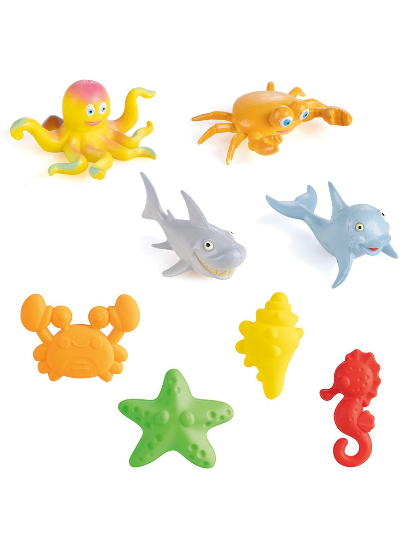 Image 5 of 7 of Playhouse Play Tray Activity Table with Sea Life and Dinosaur Play Mat Set