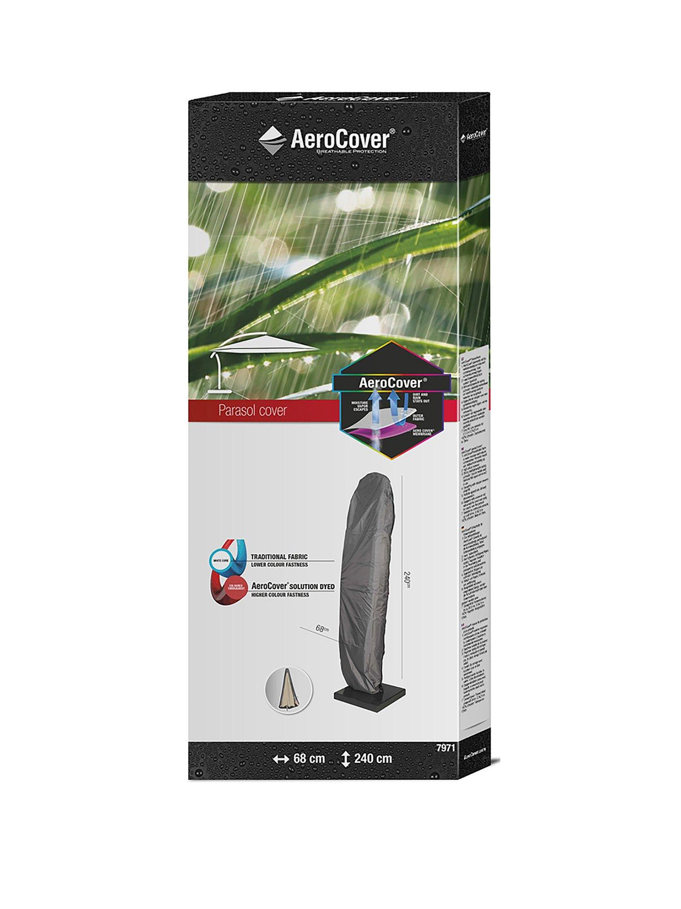 Image 2 of 2 of Pacific Lifestyle Free Arm Parasol Aerocover 240 x 68cm