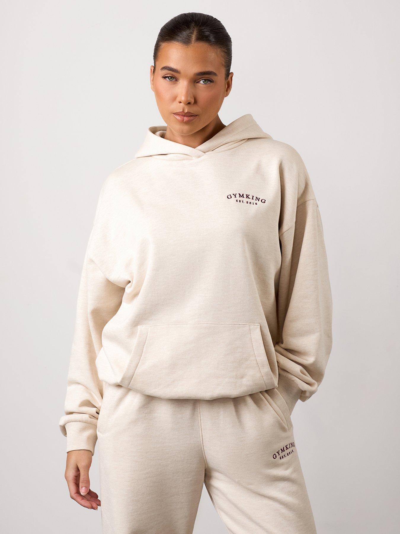 gym-king-womens-compose-oversized-hood-oatmeal-marl