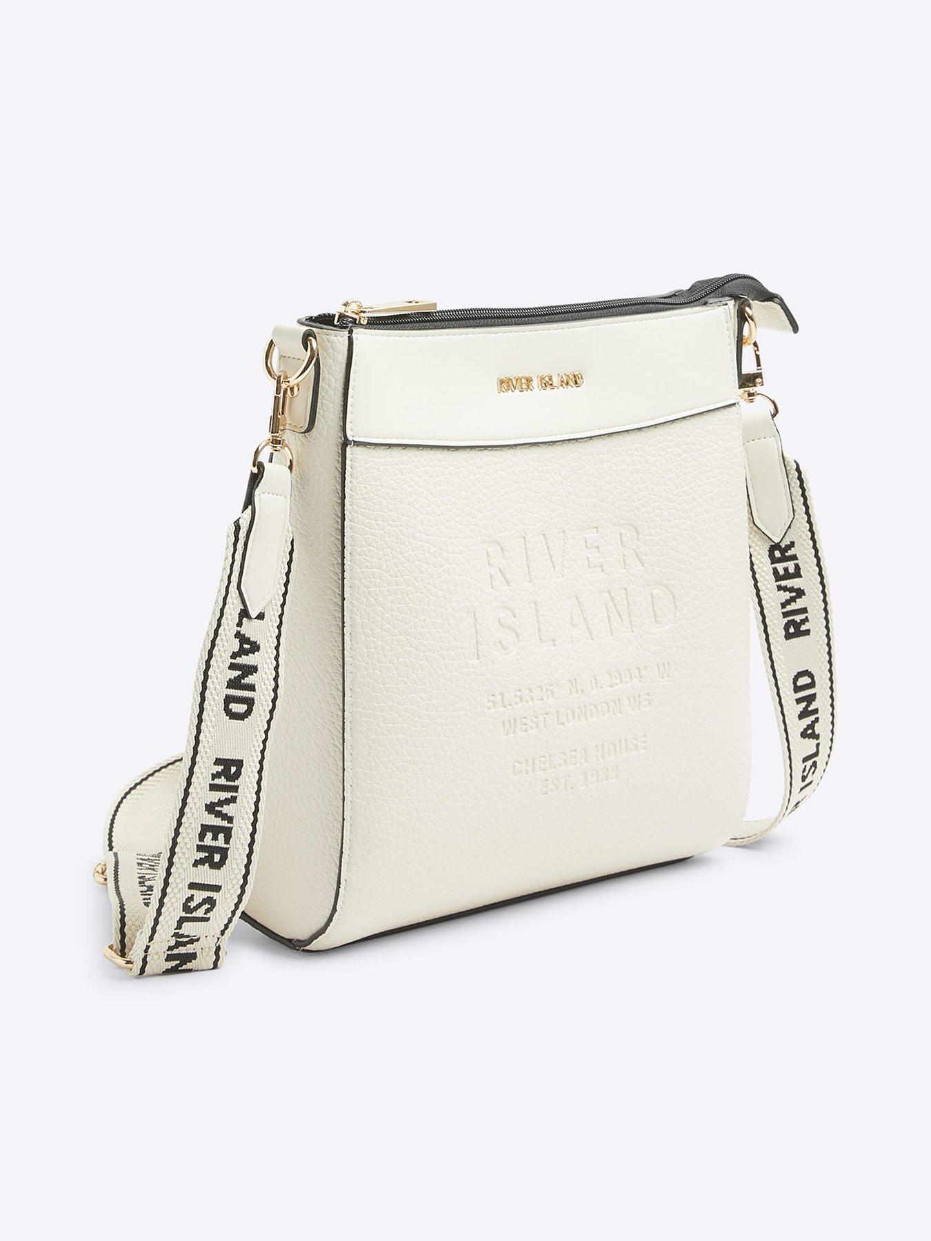 river-island-debossed-messenger-bag-creamback