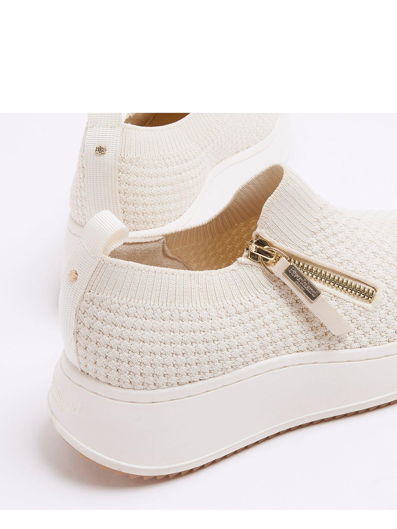 river-island-wide-fit-knitted-slip-on-wedge-beigedetail