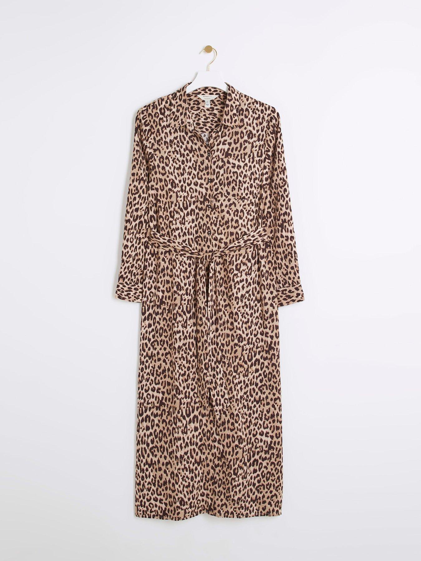 river-island-animal-print-midi-dress-light-beigeoutfit