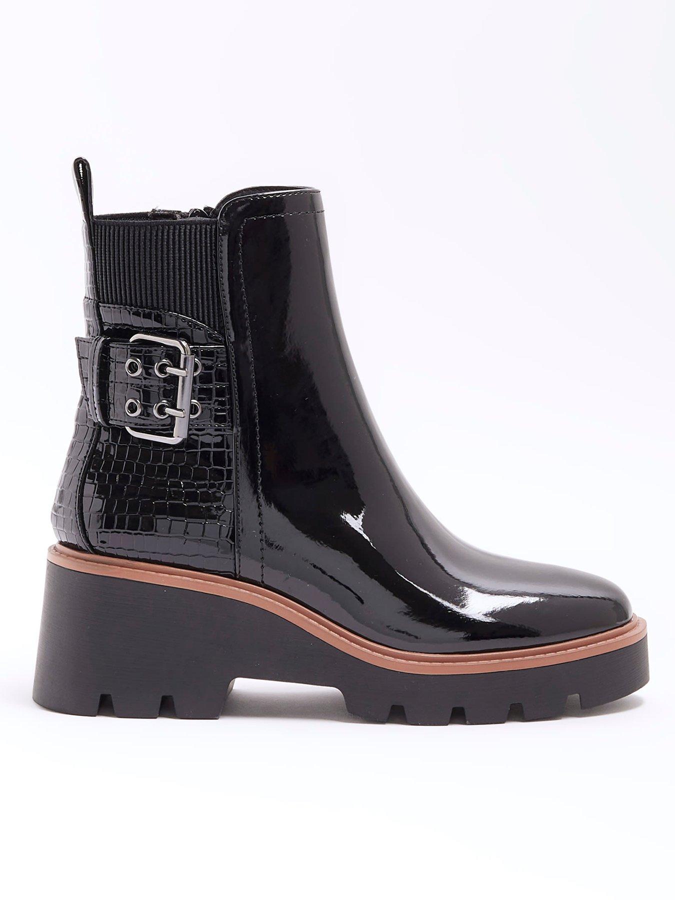 river-island-buckled-chelsea-boot-black