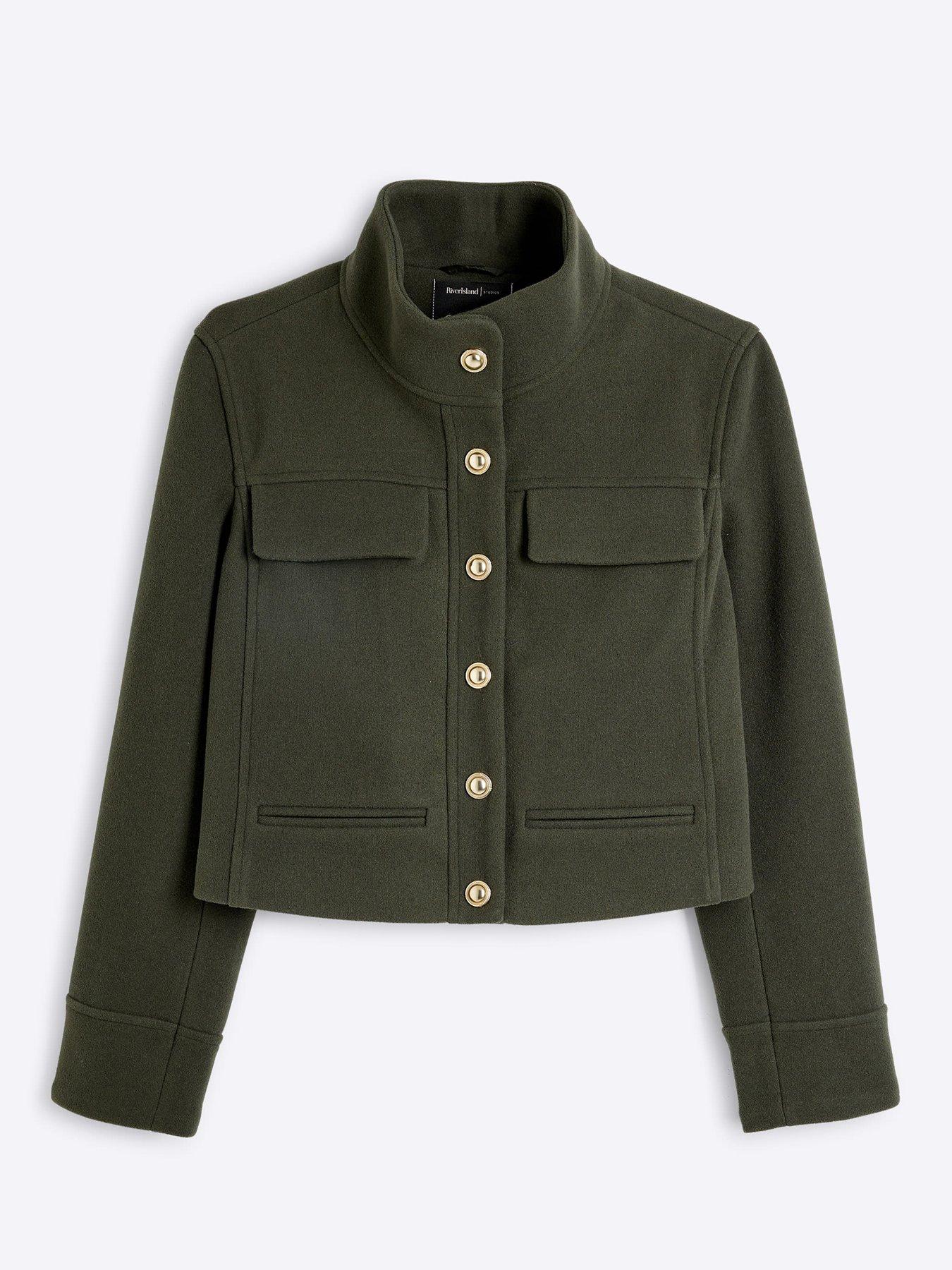 river-island-funnel-neck-short-jacket-khakidetail