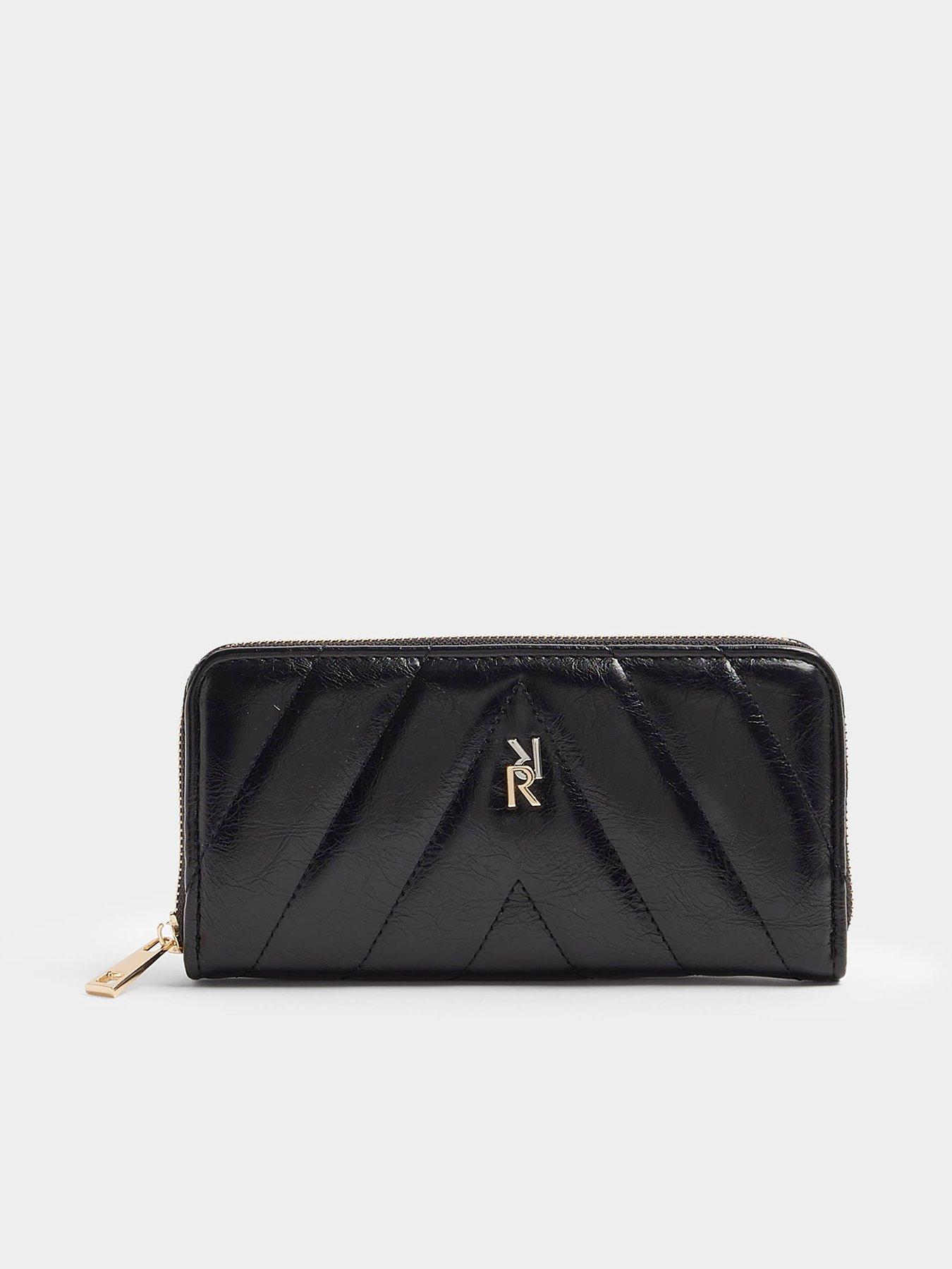 river-island-quilted-bashed-metal-purse-black