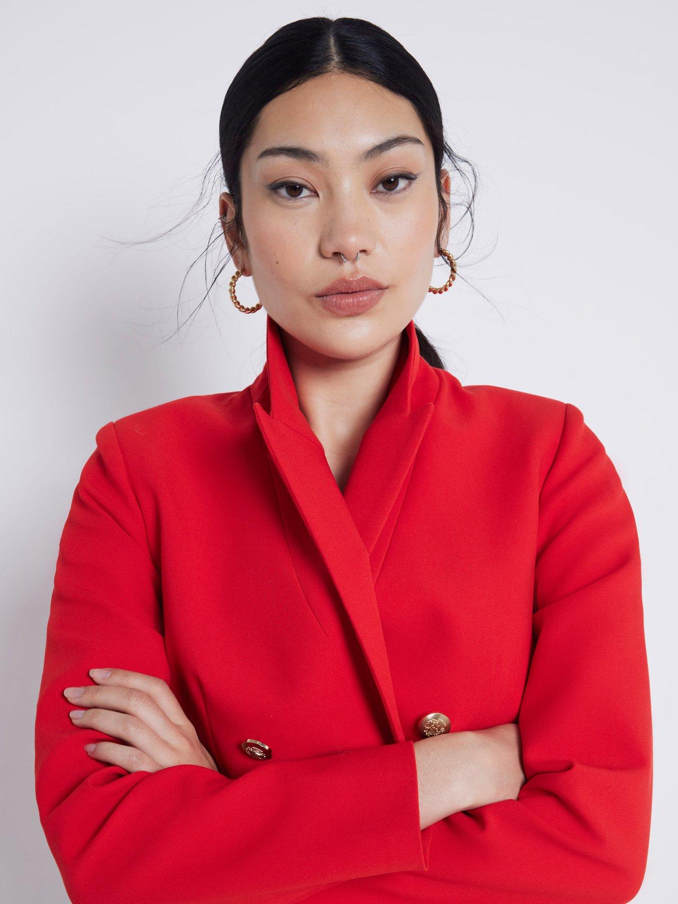 river-island-structured-blazer-redstillFront