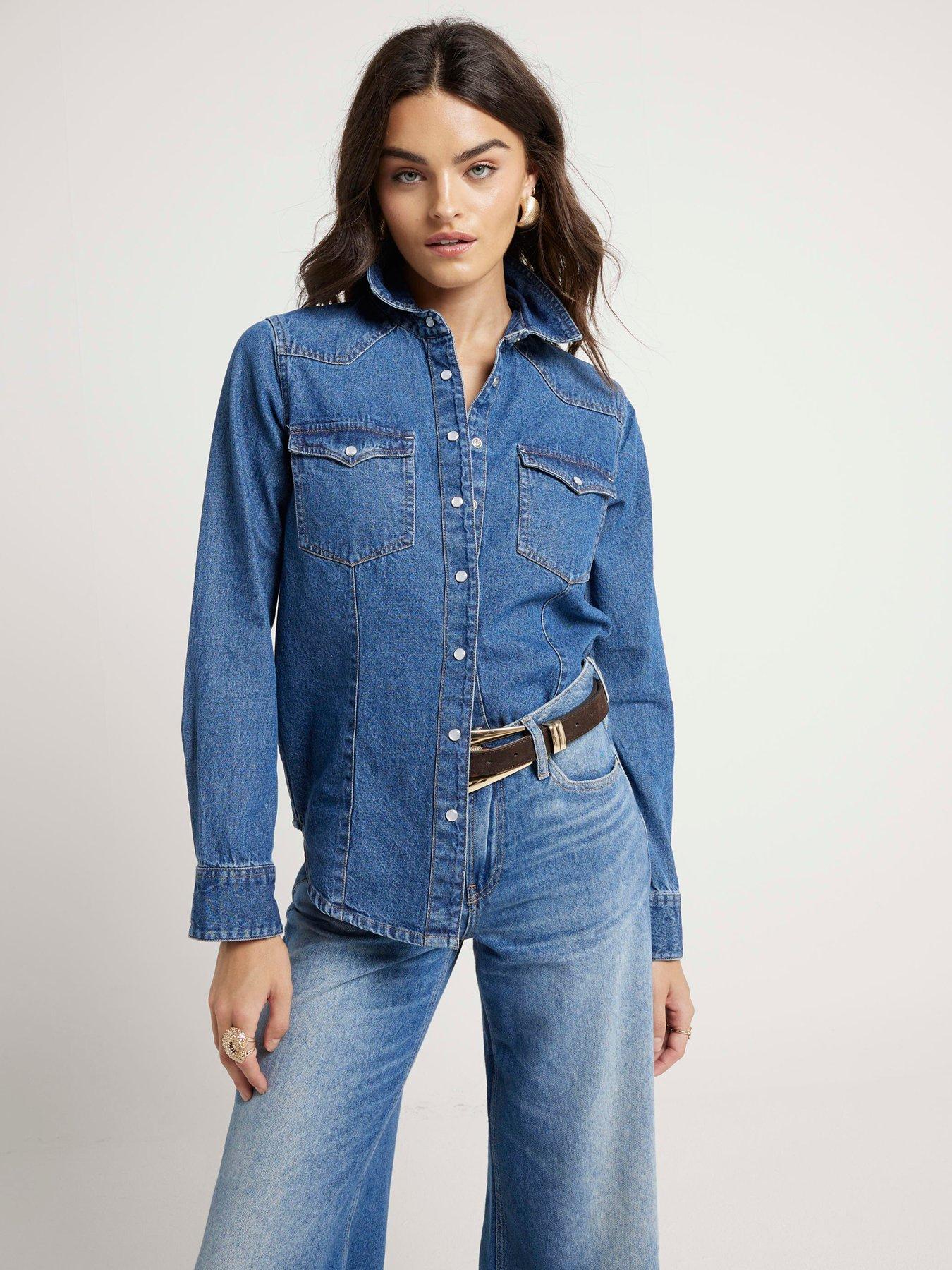 river-island-western-shirt-blue