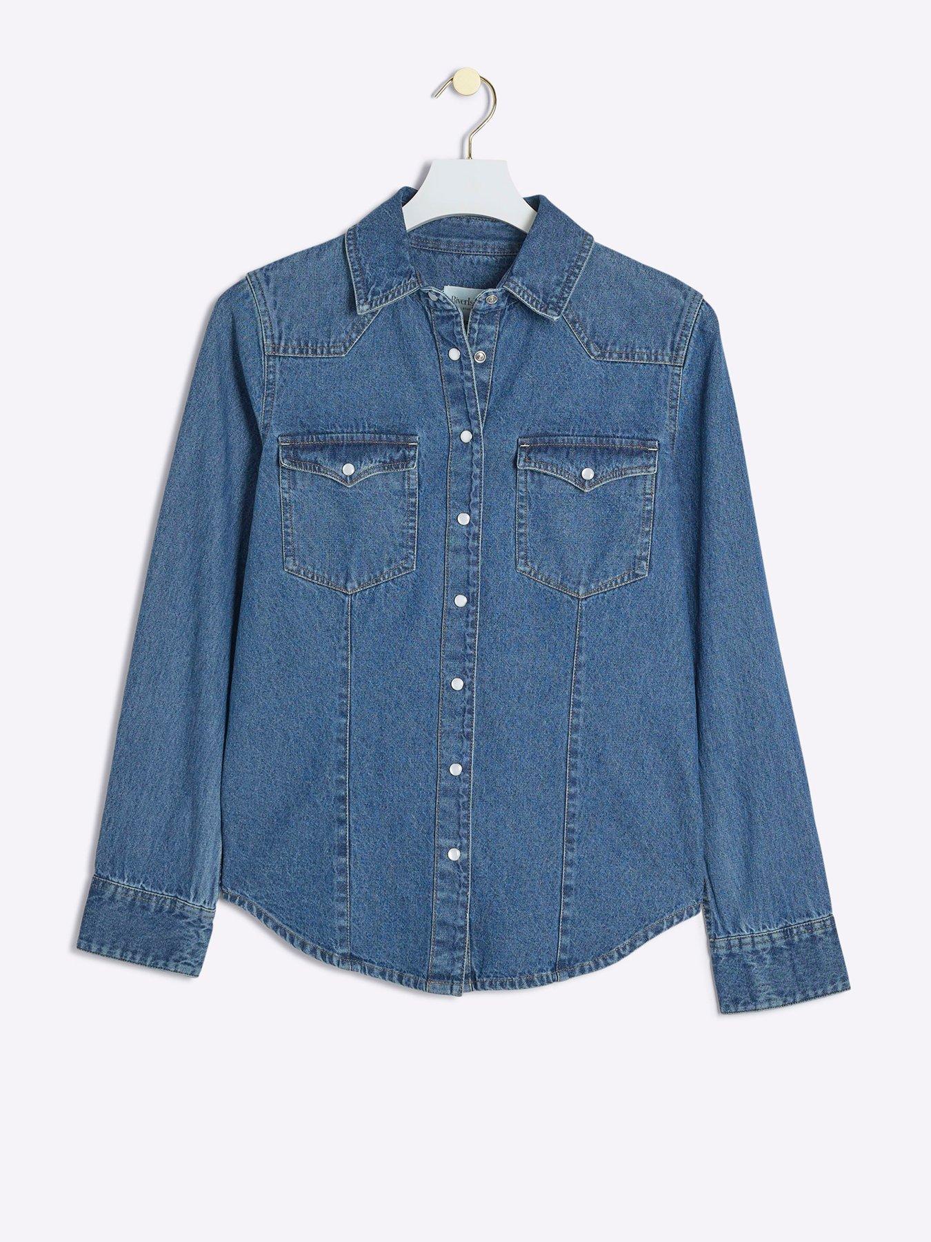 river-island-western-shirt-medium-denimdetail