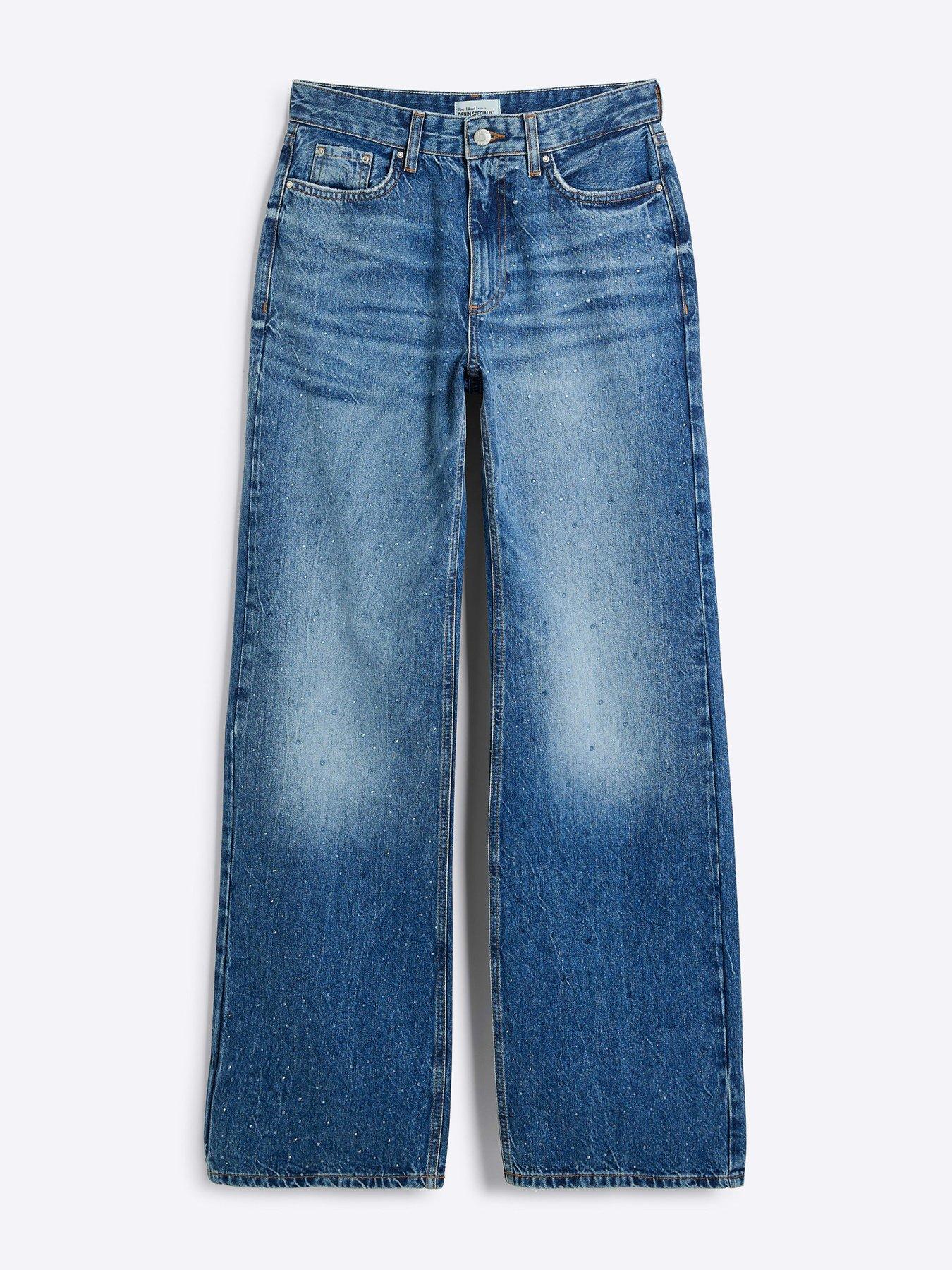 river-island-relaxed-embellished-straight-jeans-bluedetail