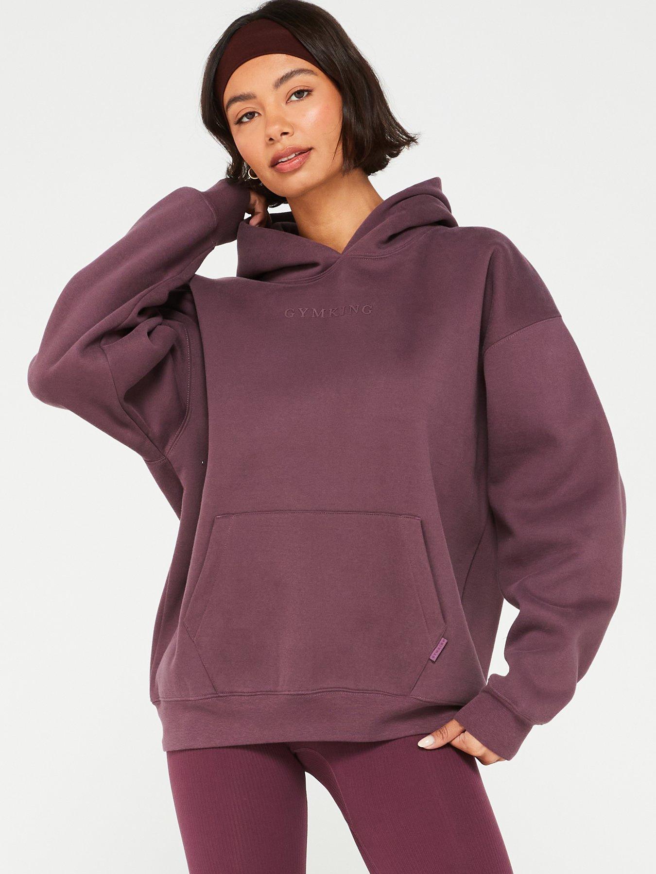 gym-king-womens-luxe-oversized-hood-burgundy