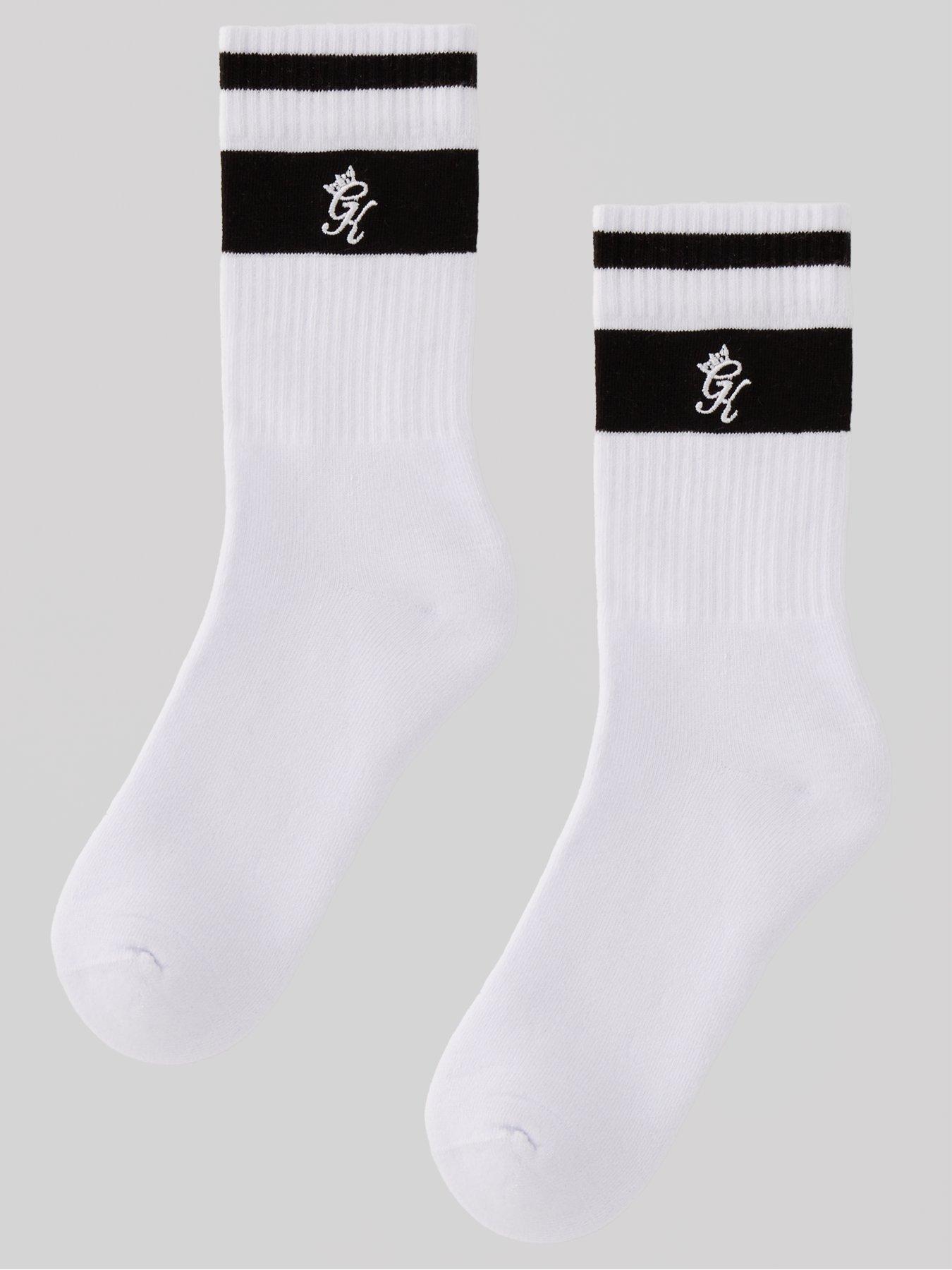 gym-king-unisex-ryu-sock-white