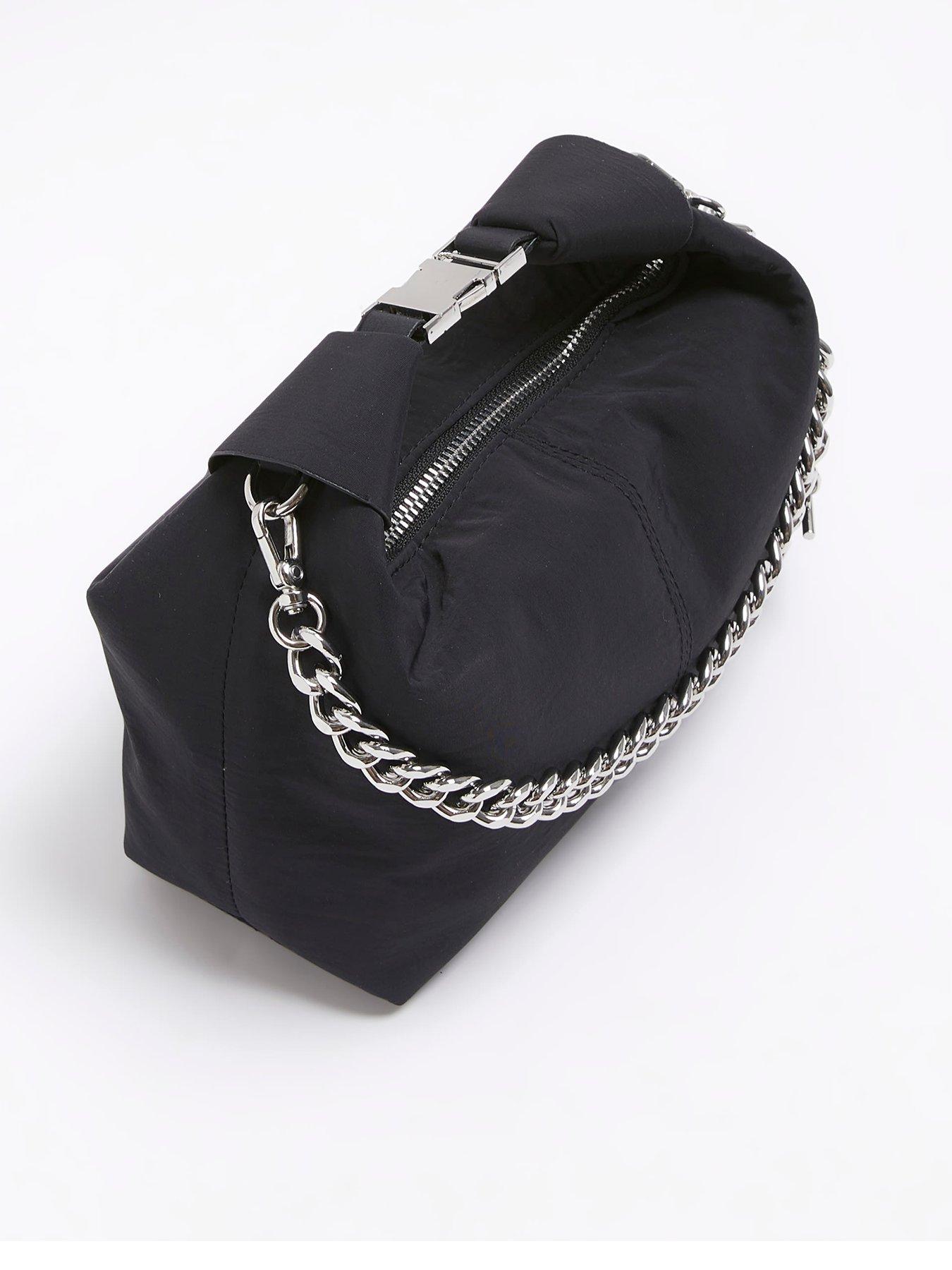 river-island-nylon-buckle-chain-scoop-bag-blackback